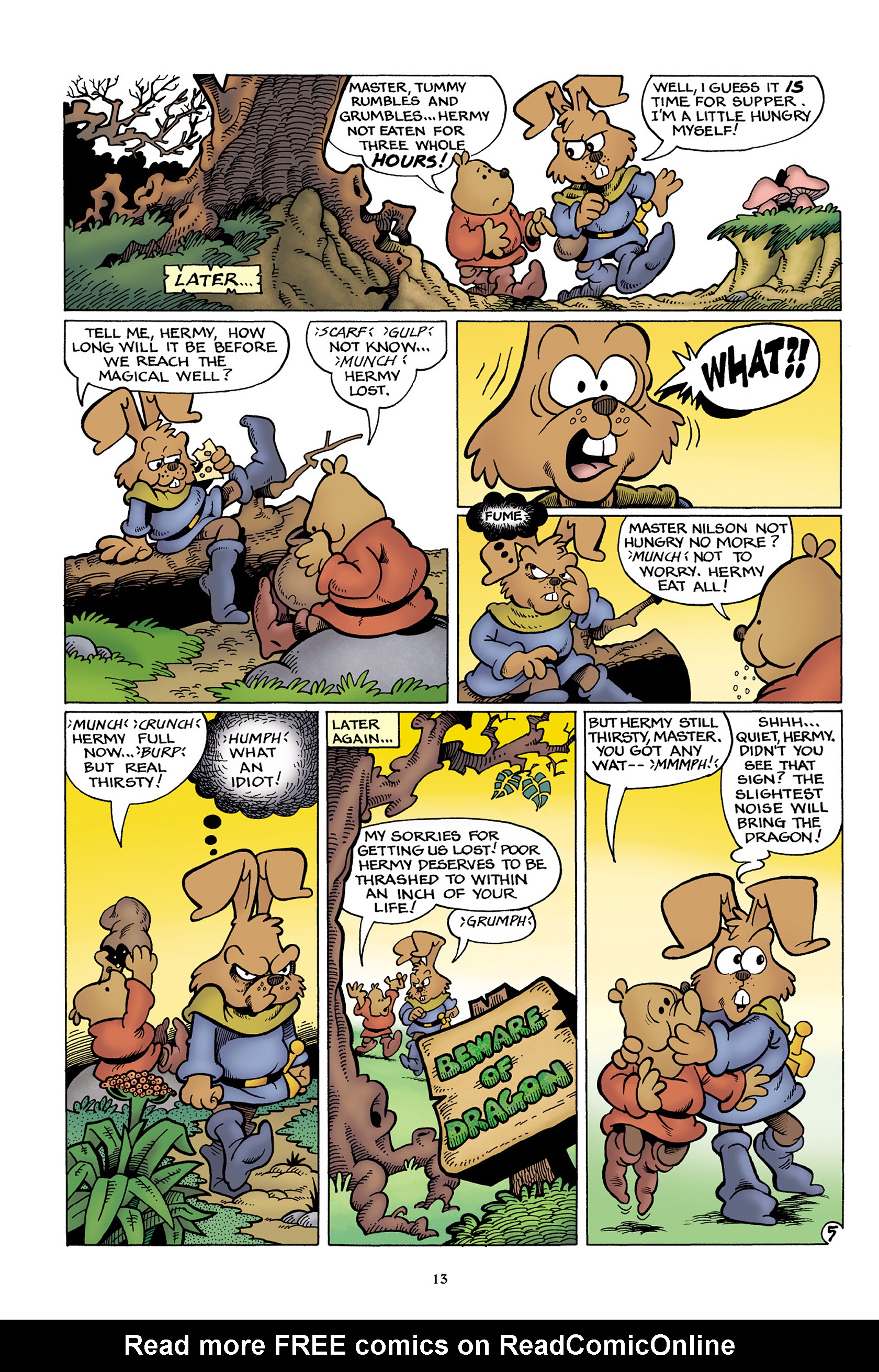 Read online The Adventures of Nilson Groundthumper and Hermy comic -  Issue # TPB - 13