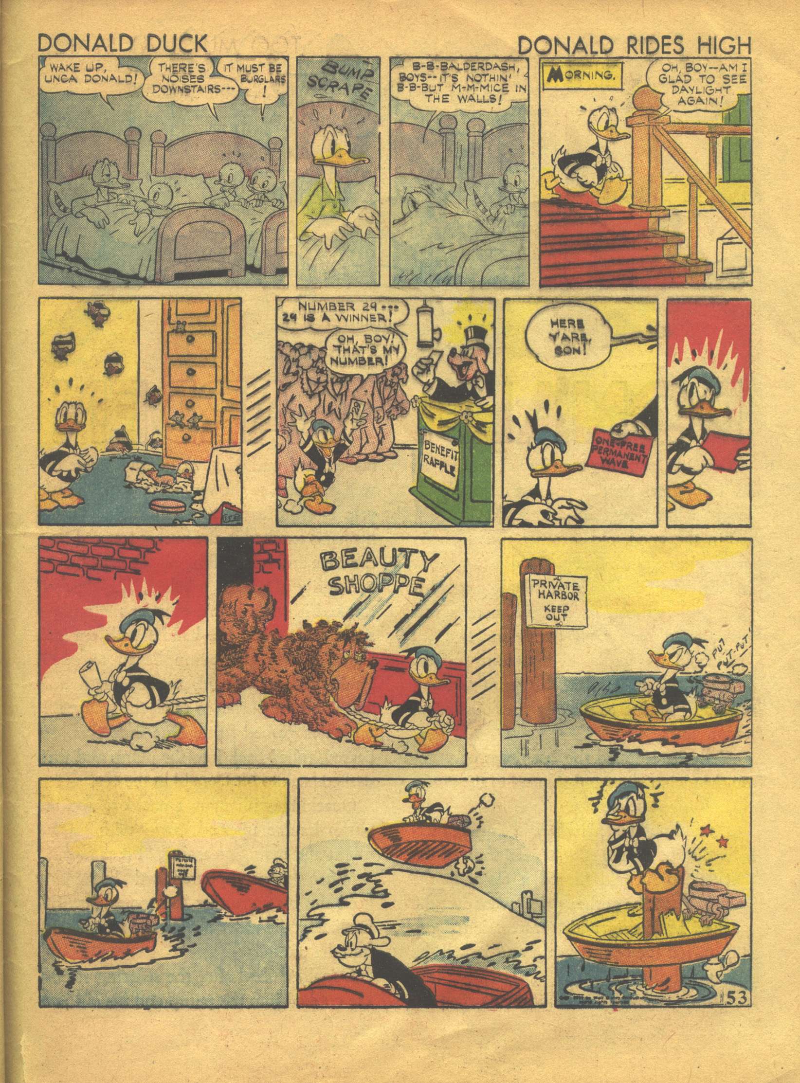 Read online Walt Disney's Comics and Stories comic -  Issue #17 - 55