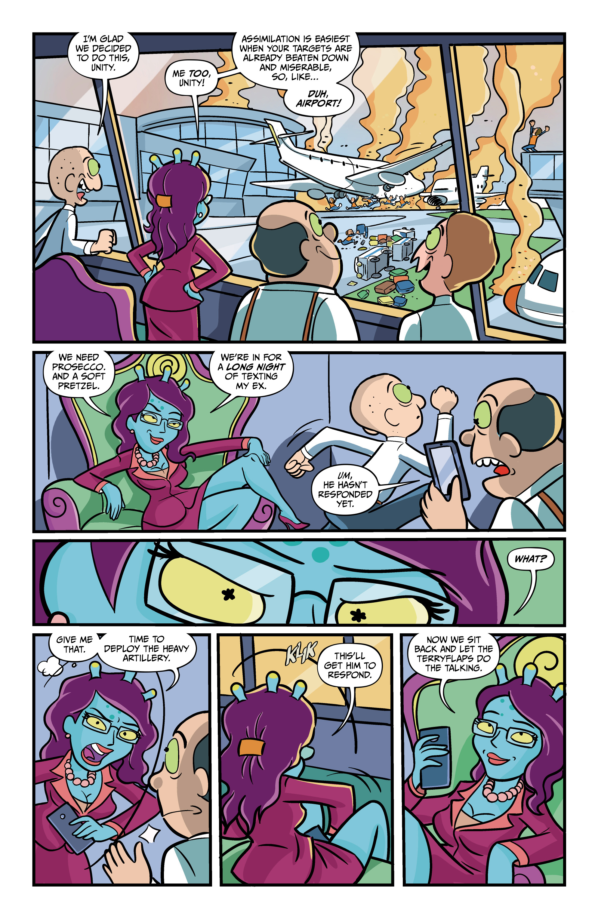 Read online Rick and Morty Presents: The Vindicators comic -  Issue #8 - 10