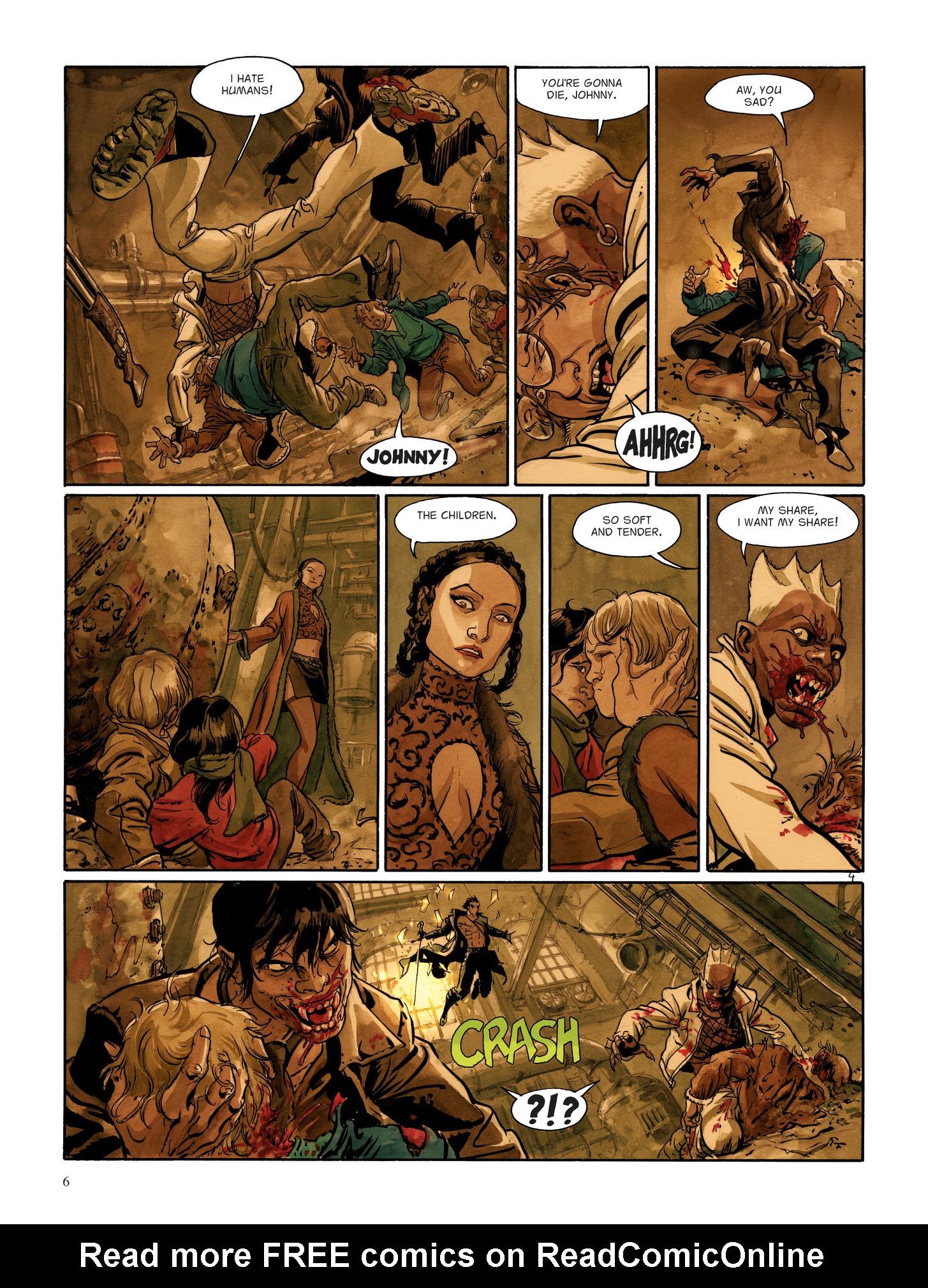 Read online Raptors comic -  Issue #4 - 6