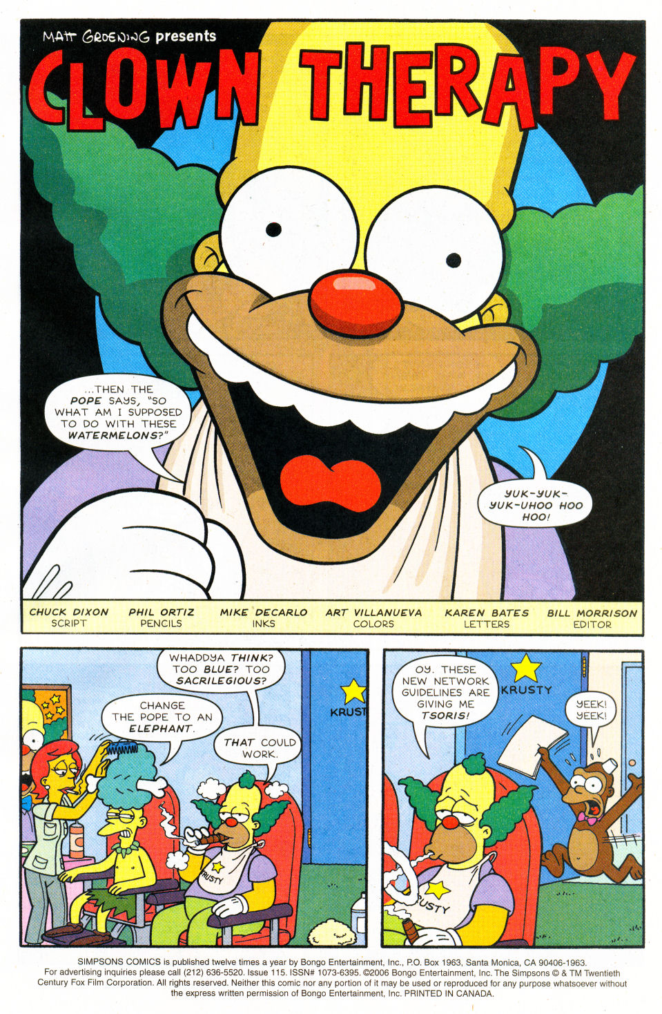 Read online Simpsons Comics comic -  Issue #115 - 2