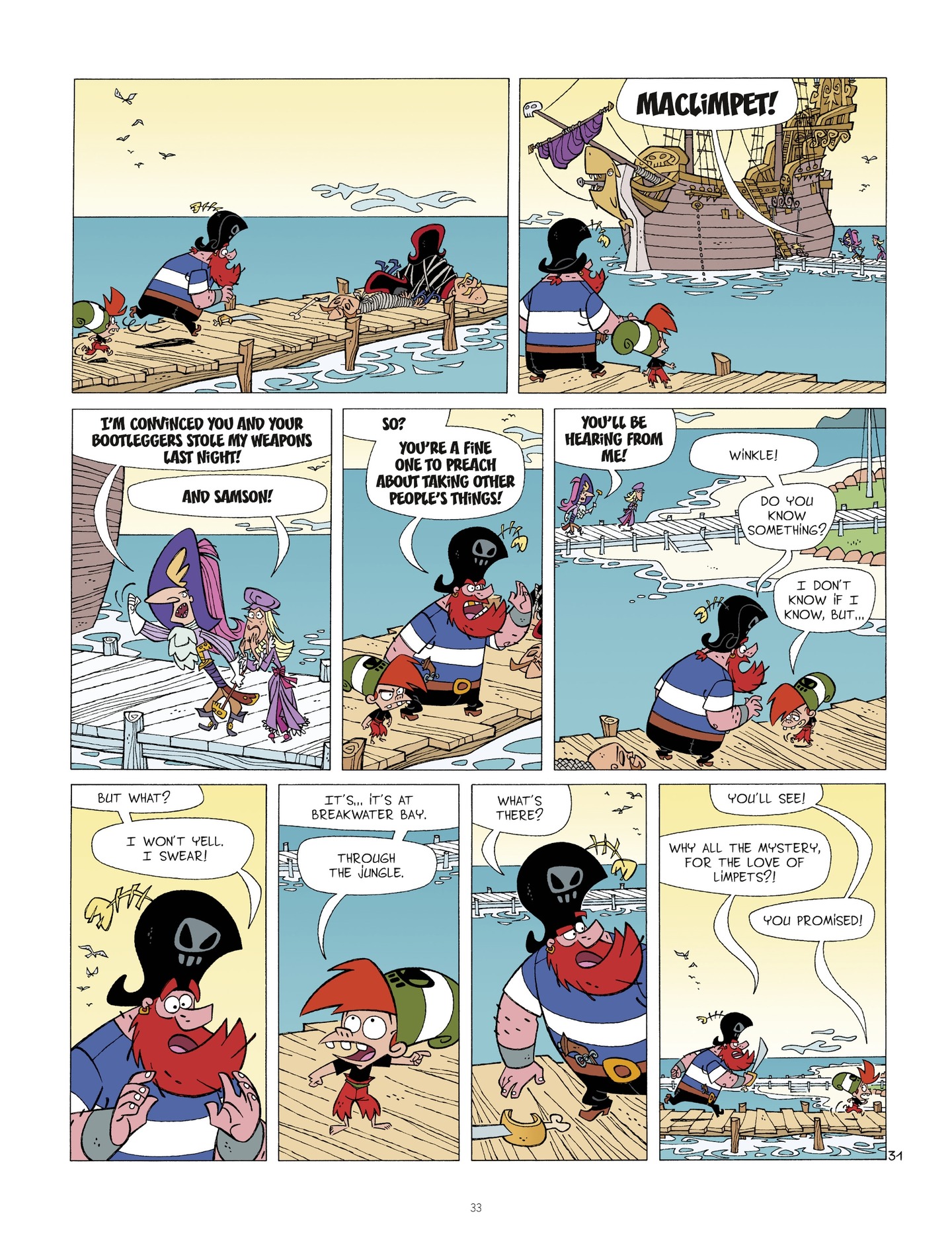 Read online Pirate Family comic -  Issue #1 - 33