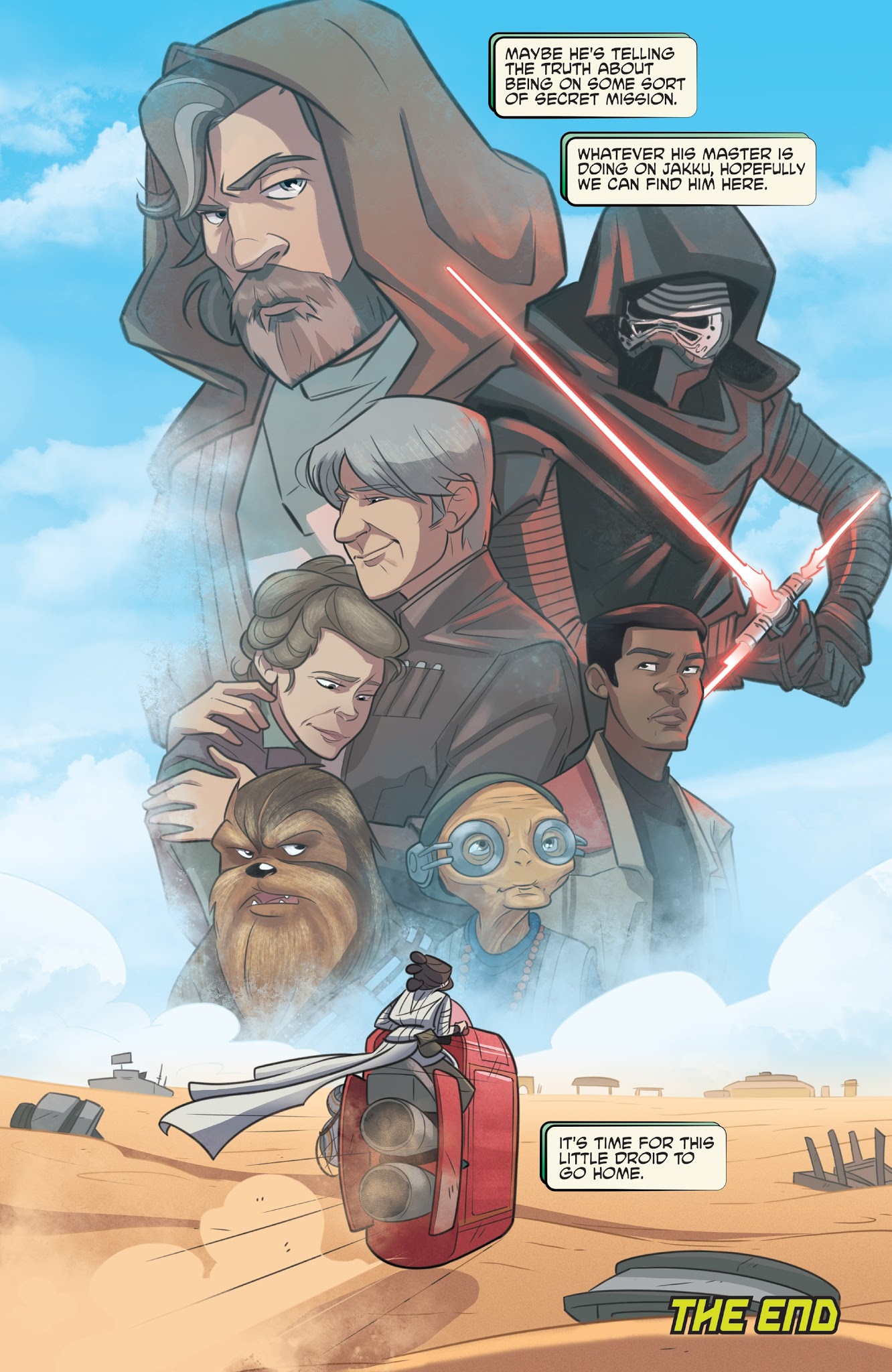 Read online Star Wars Forces of Destiny-Rey comic -  Issue # Full - 22