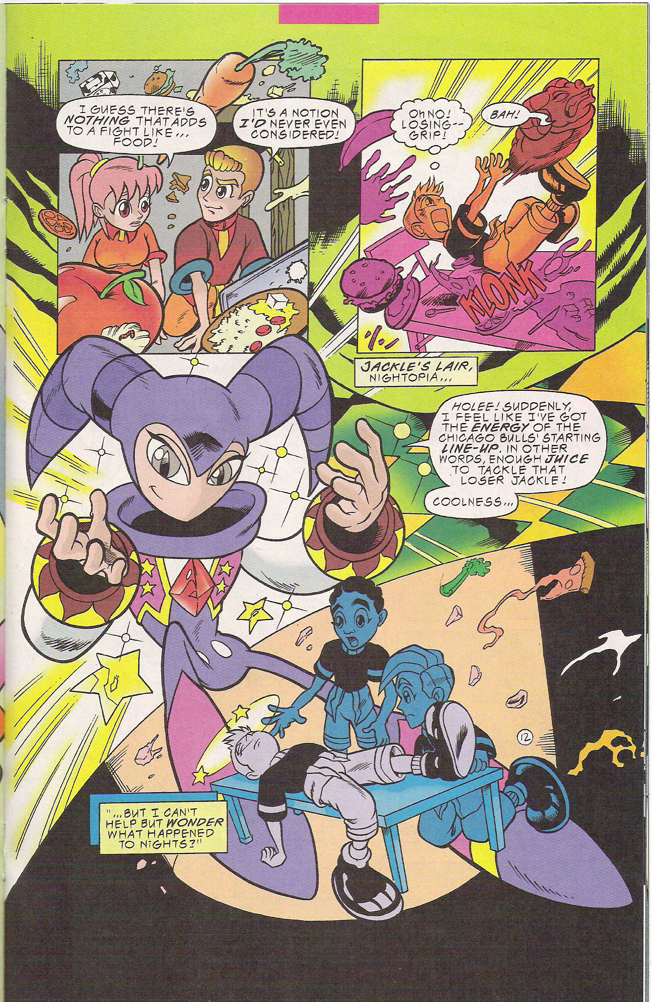 Read online NiGHTS into Dreams... comic -  Issue #2 - 14