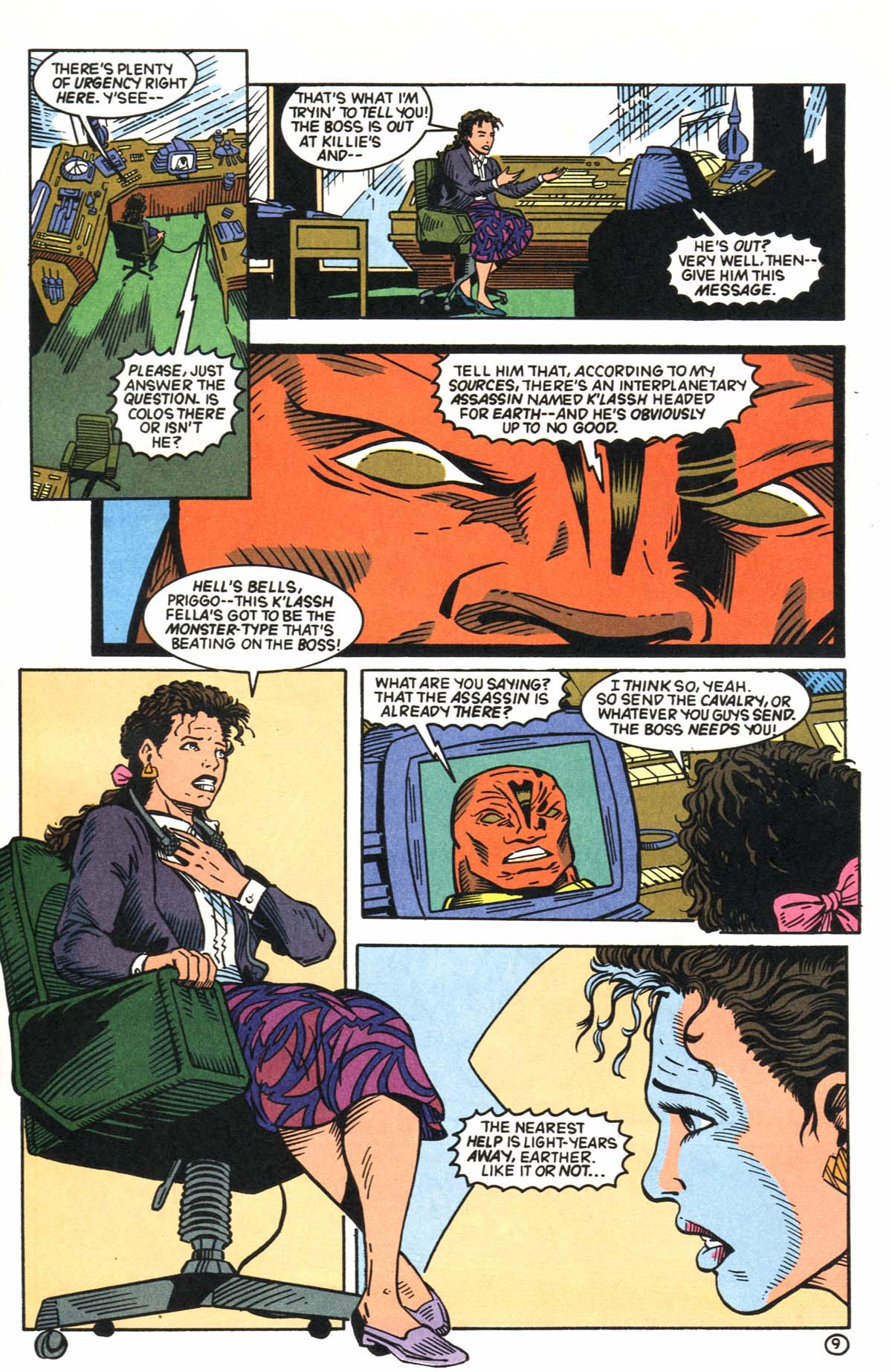 Read online Darkstars comic -  Issue #9 - 10