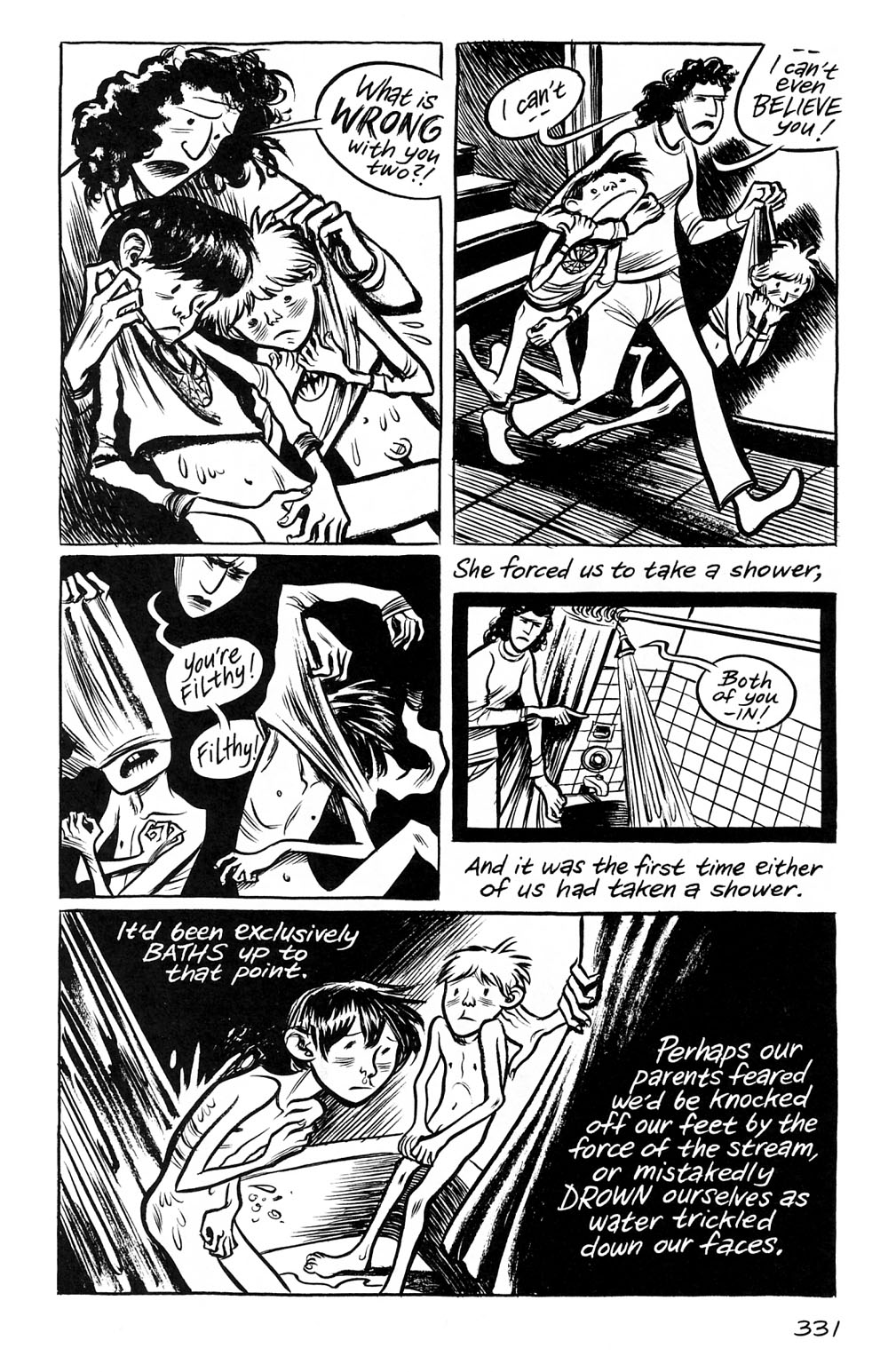 Read online Blankets comic -  Issue #2 - 107