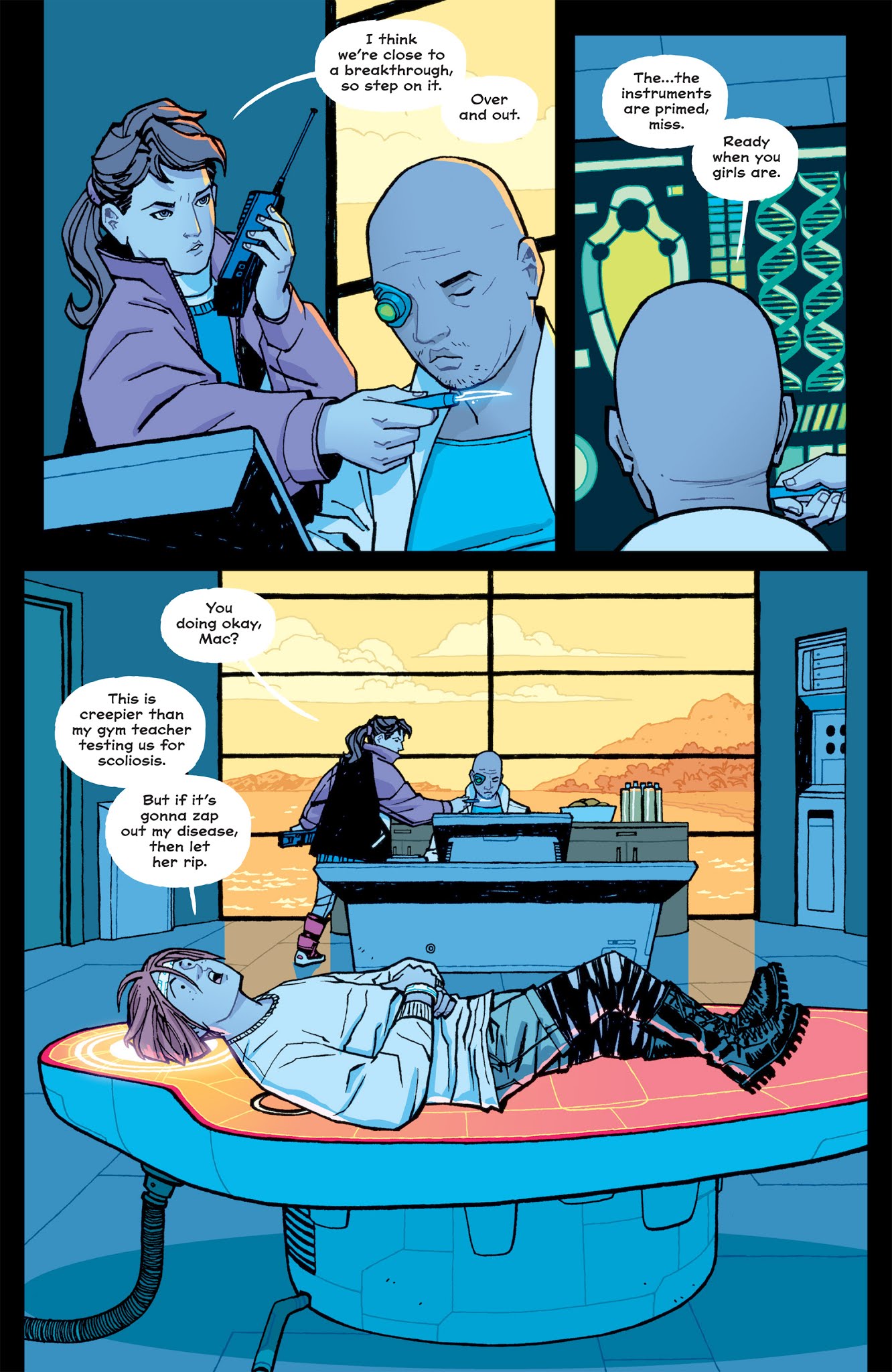 Read online Paper Girls comic -  Issue #24 - 12