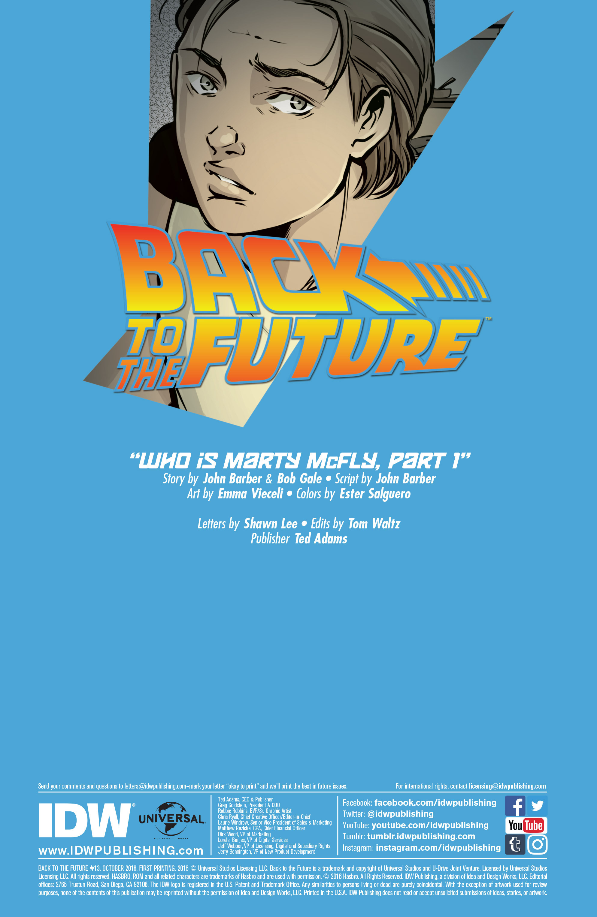 Read online Back to the Future (2015) comic -  Issue #13 - 2