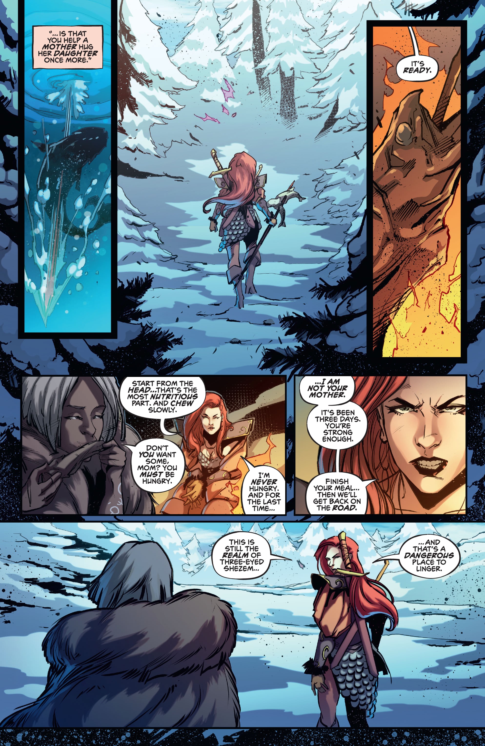 Read online Red Sonja (2021) comic -  Issue #1 - 19