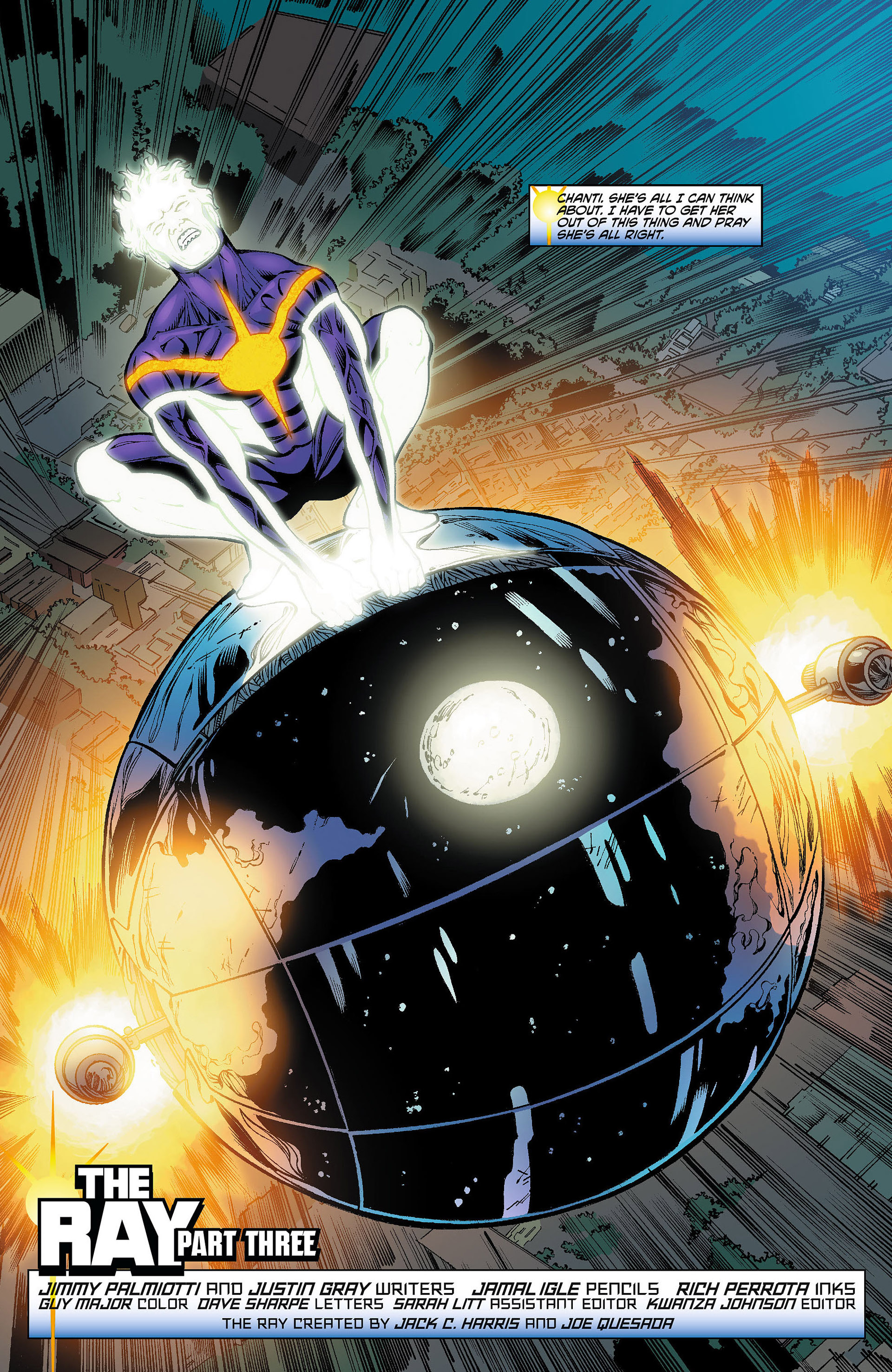 Read online The Ray (2012) comic -  Issue #3 - 2