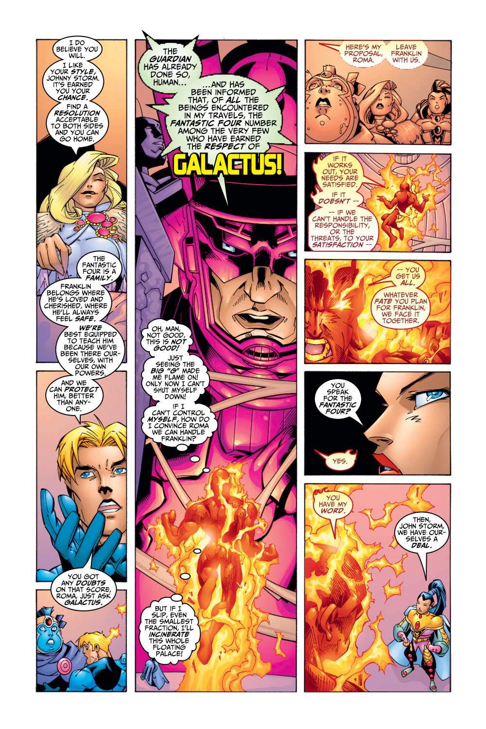 Read online Fantastic Four (1998) comic -  Issue #8 - 16