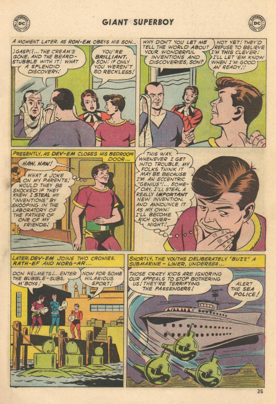 Read online Superboy (1949) comic -  Issue #138 - 34
