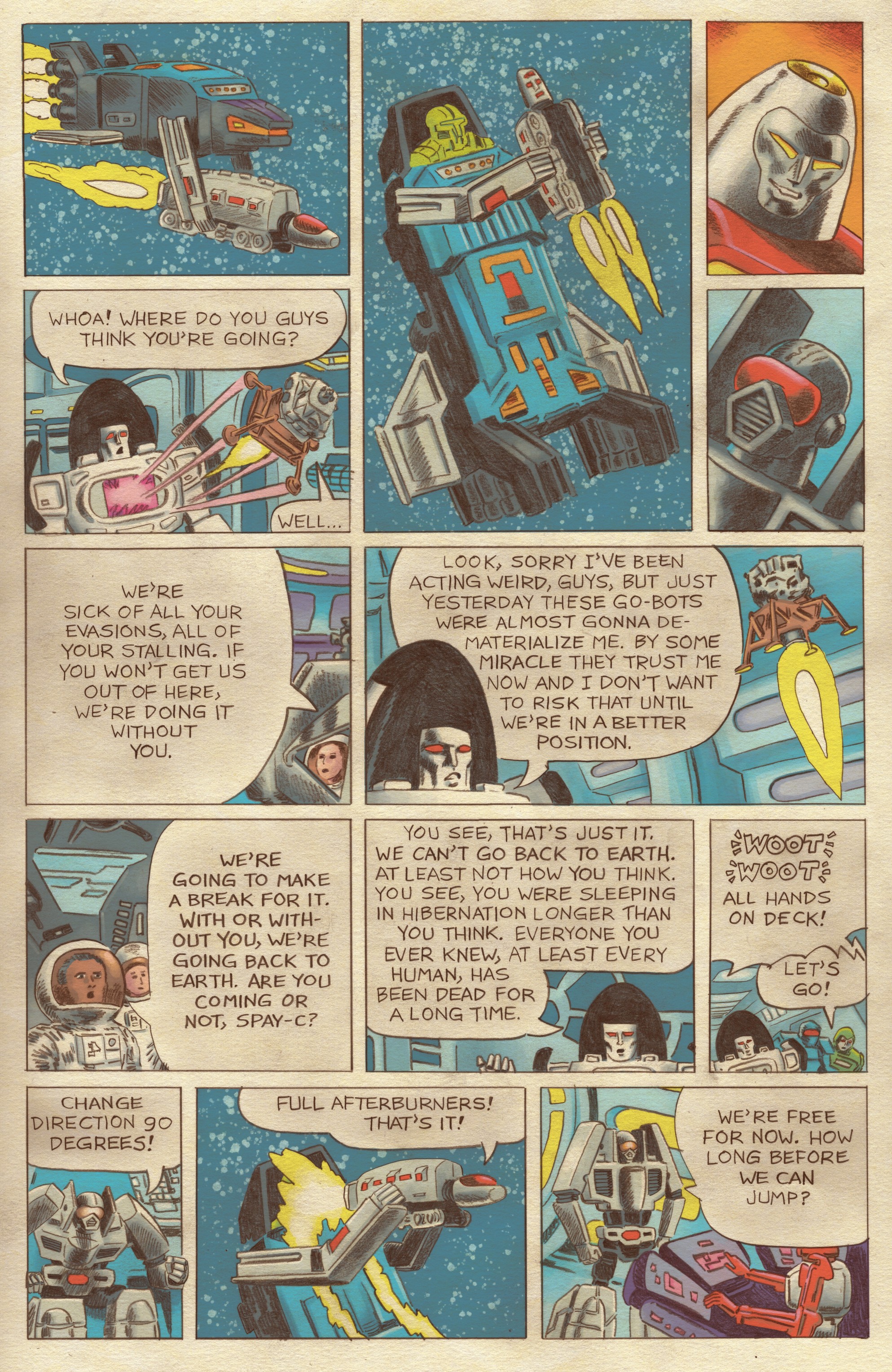 Read online Go-Bots comic -  Issue #3 - 17