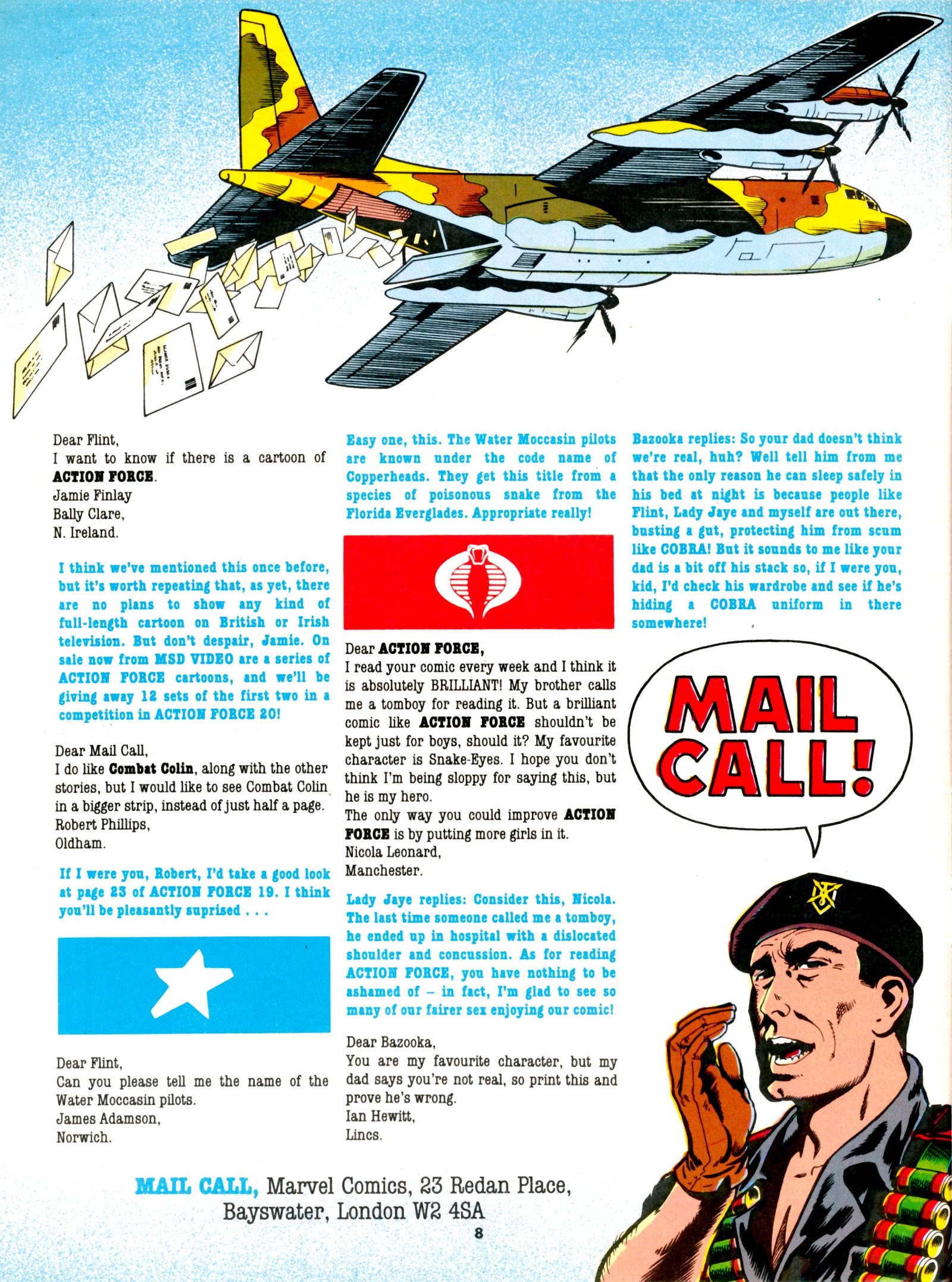 Read online Action Force comic -  Issue #18 - 9
