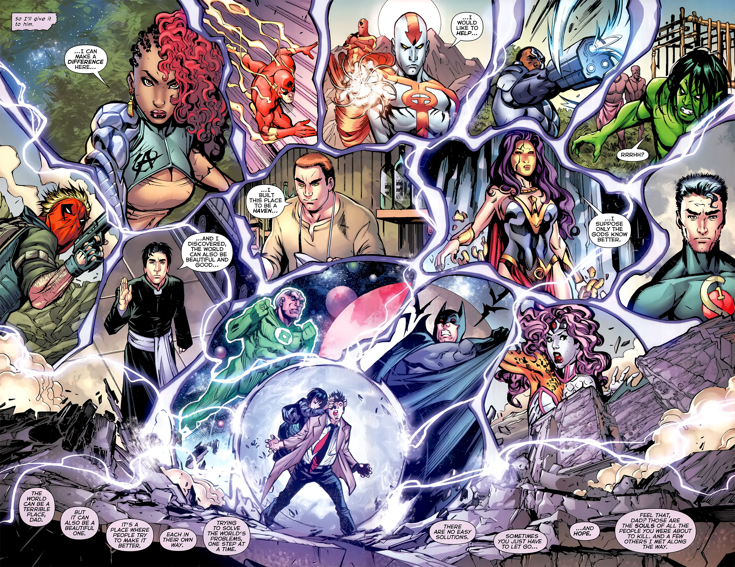 Read online Flashpoint: The World of Flashpoint comic -  Issue #3 - 14