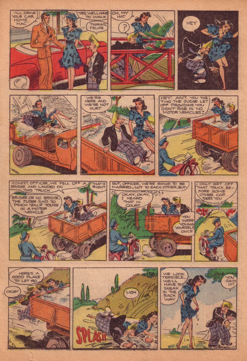 Read online Four Color Comics comic -  Issue #89 - 22