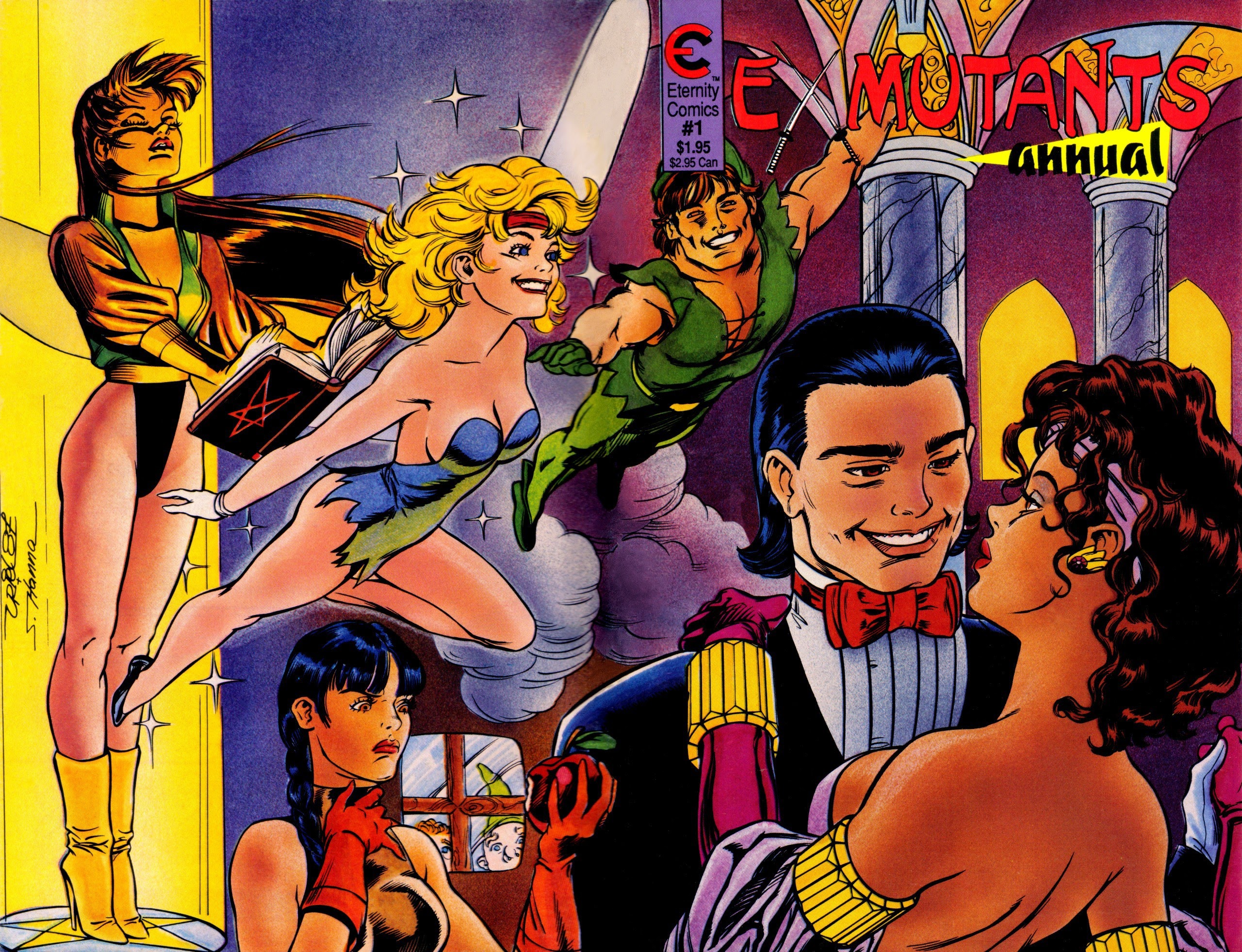 Read online Ex-Mutants (1986) comic -  Issue # Annual 1 - 1