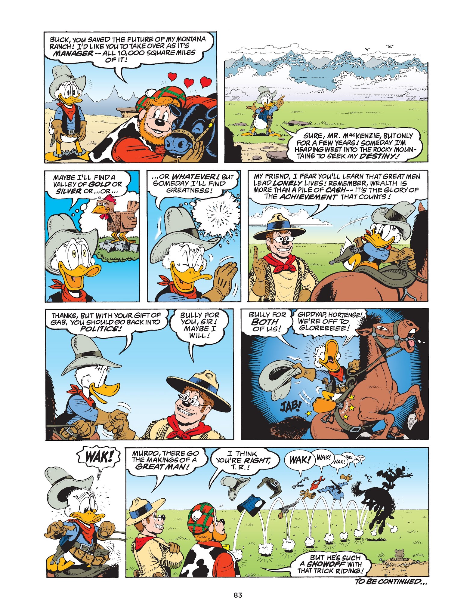 Read online Walt Disney Uncle Scrooge and Donald Duck: The Don Rosa Library comic -  Issue # TPB 4 (Part 1) - 84
