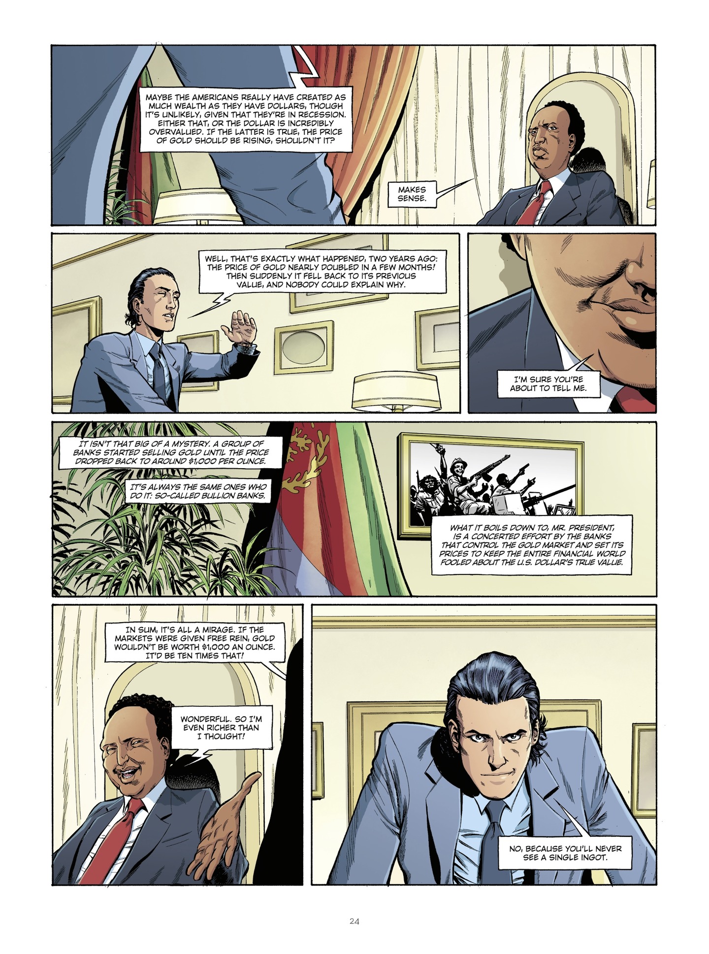 Read online Hedge Fund comic -  Issue #5 - 23