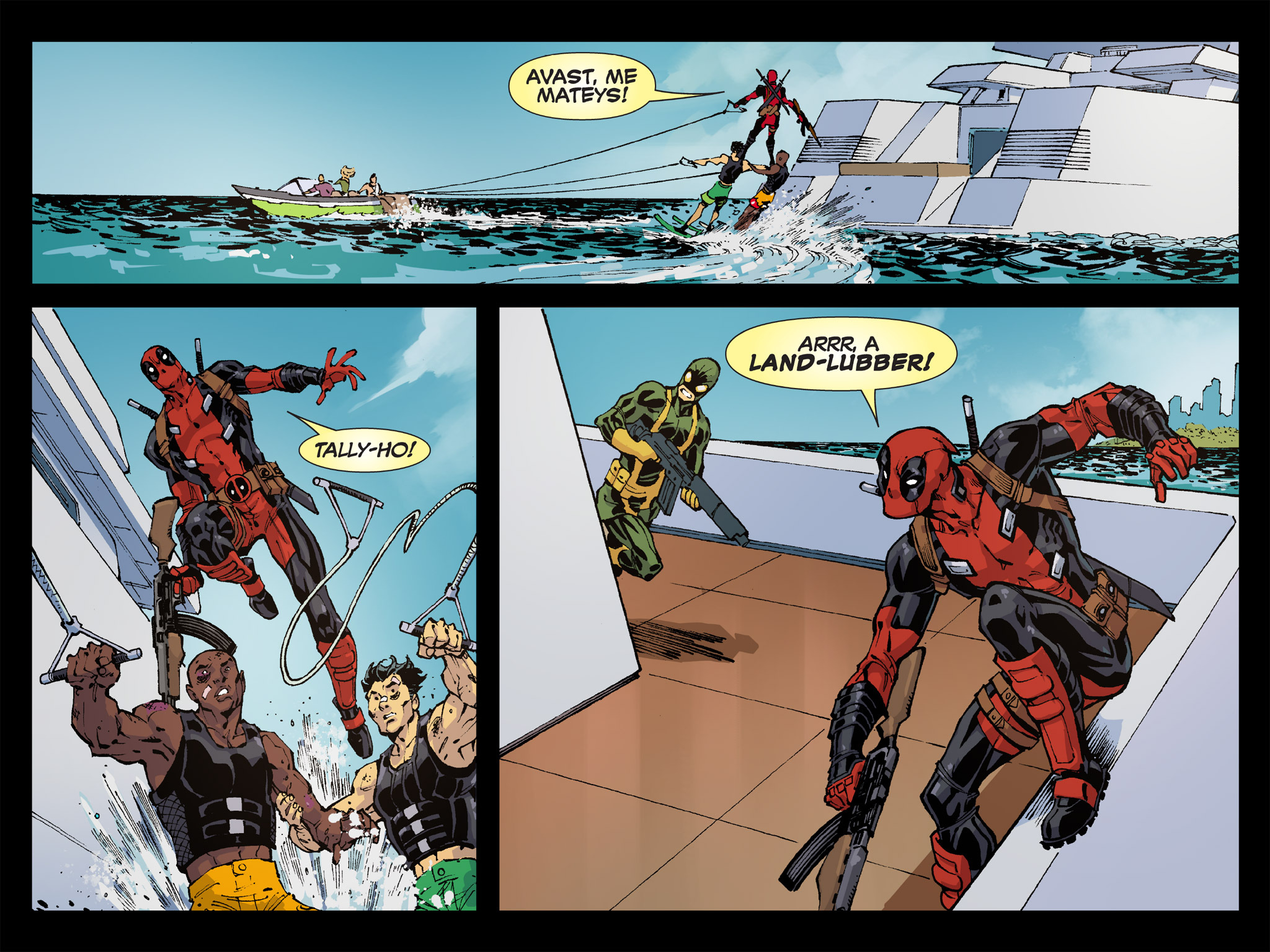 Read online Deadpool: Too Soon? Infinite Comic comic -  Issue #4 - 32