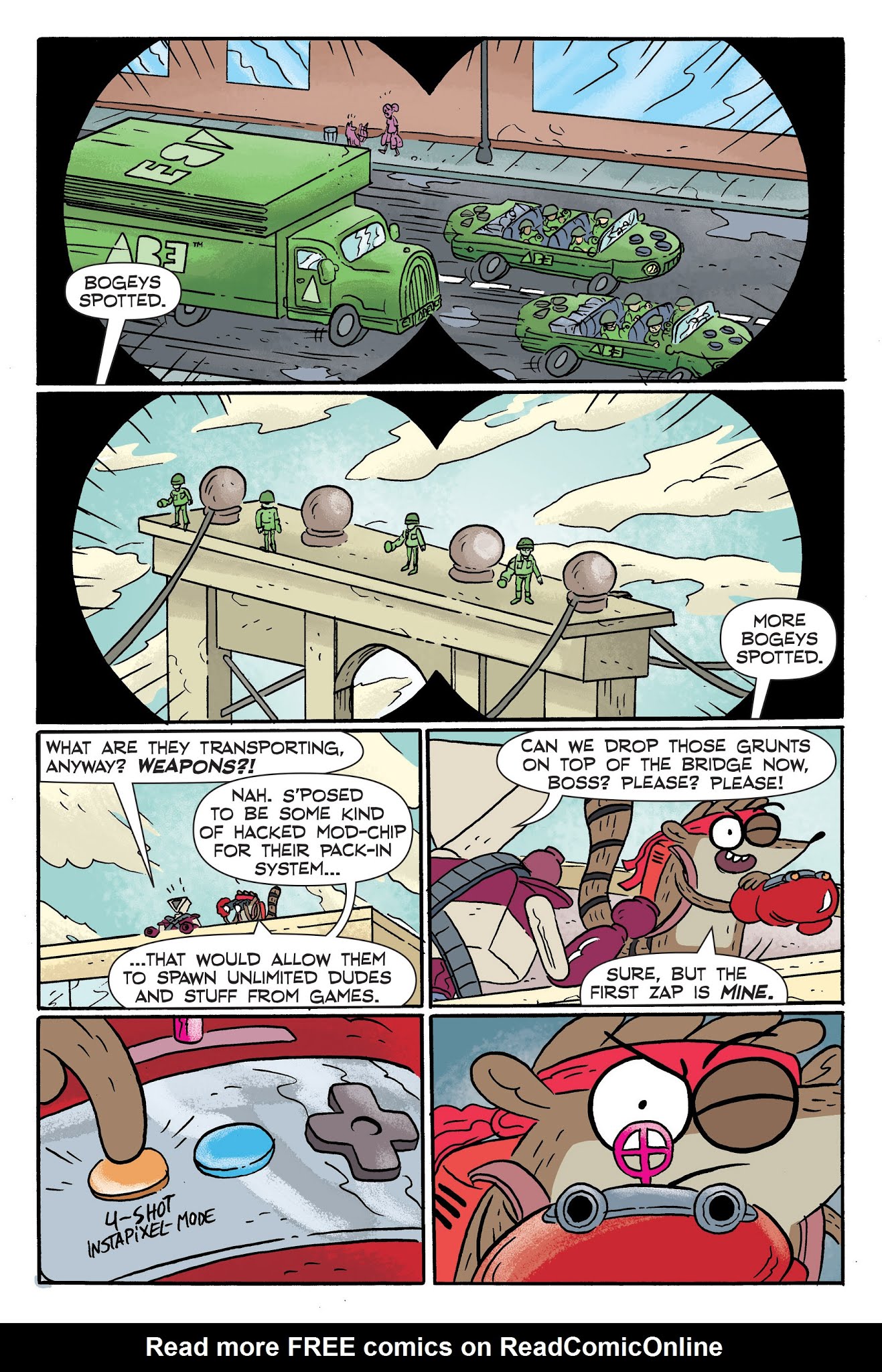 Read online Regular Show: A Clash of Consoles comic -  Issue # TPB (Part 1) - 66