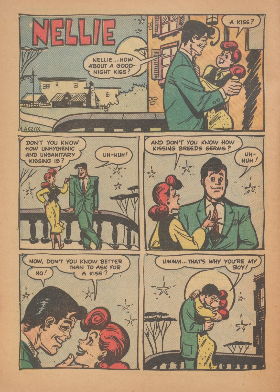 Read online Nellie The Nurse (1945) comic -  Issue #35 - 8