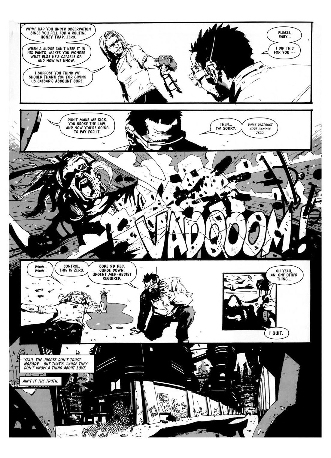 Read online Mega-City Undercover comic -  Issue # TPB 1 - 16