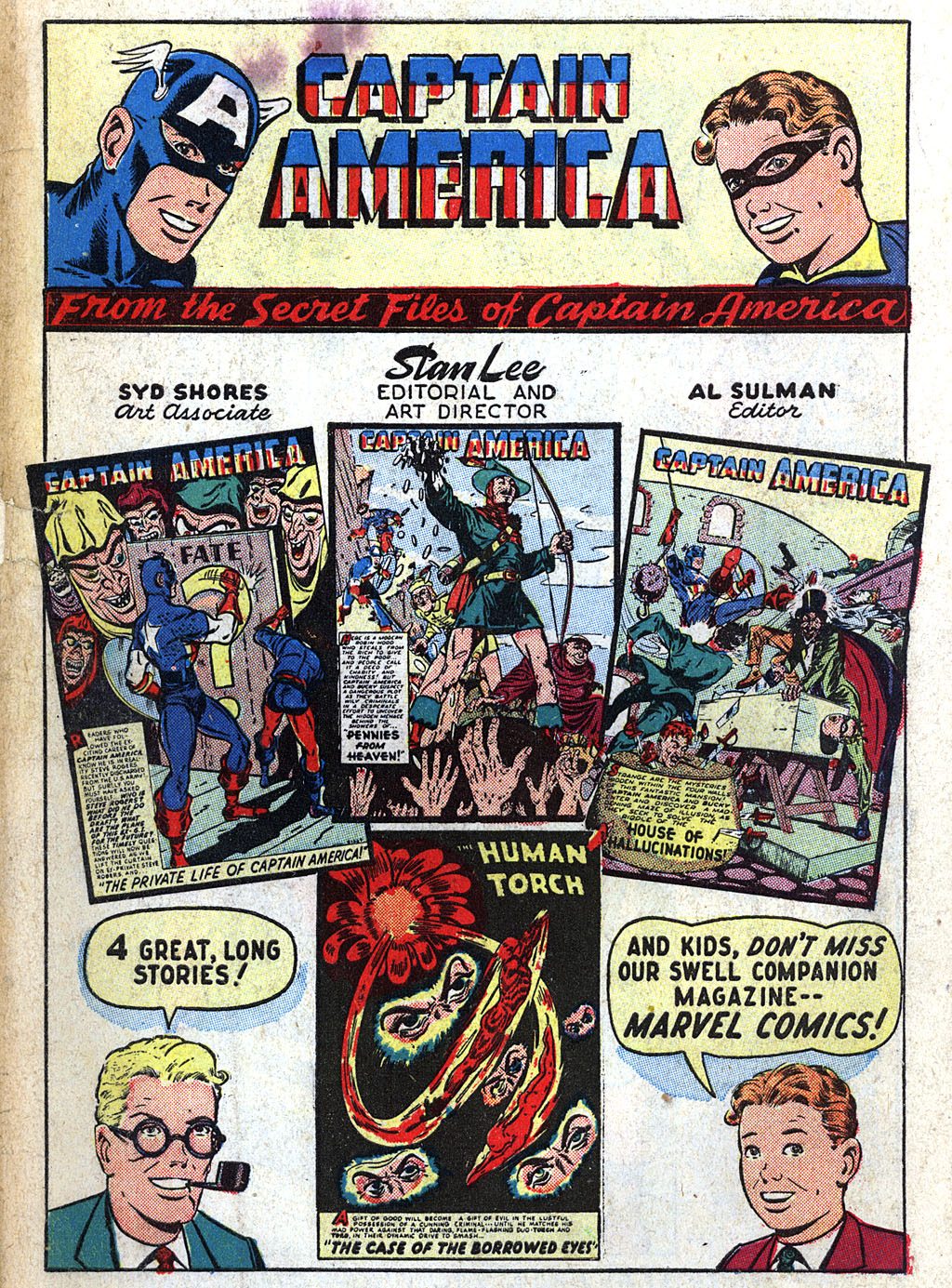 Captain America Comics 59 Page 1
