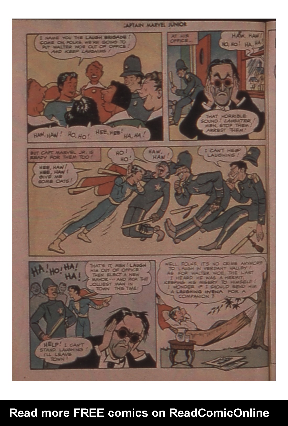 Read online Captain Marvel, Jr. comic -  Issue #55 - 48