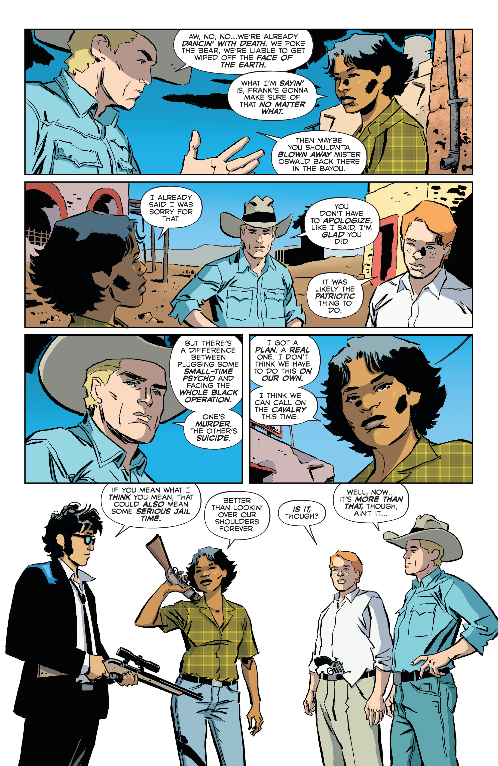 Read online Regarding the Matter of Oswald's Body comic -  Issue #5 - 6