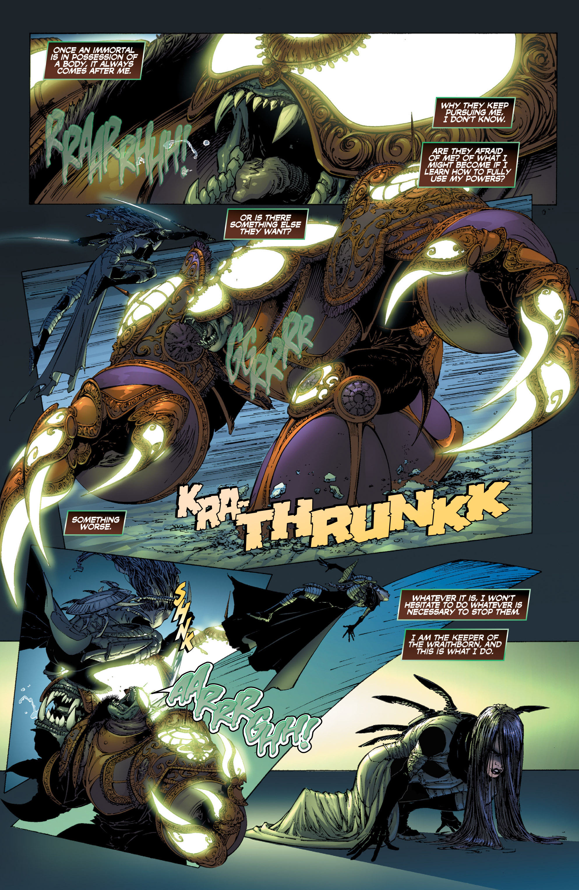 Read online Wraithborn Redux comic -  Issue #1 - 8