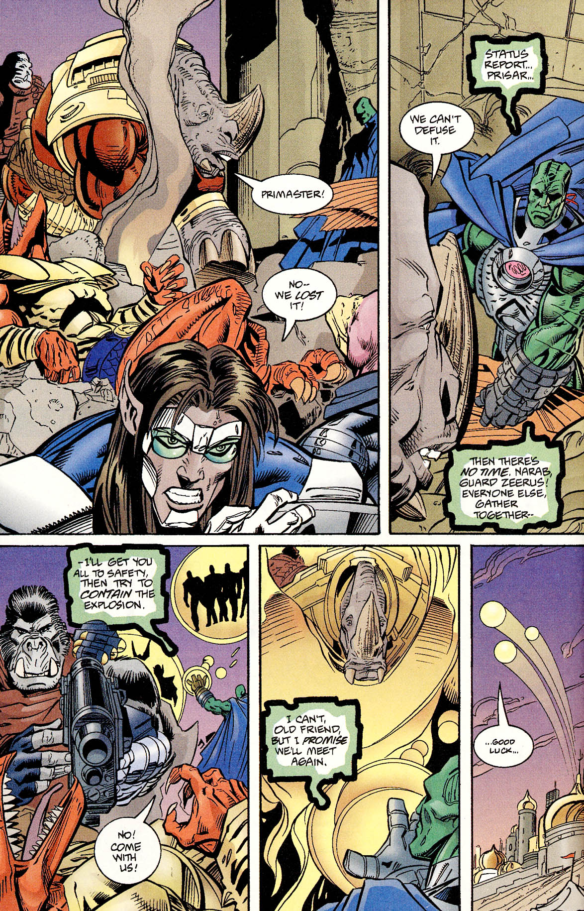 Read online Leonard Nimoy's Primortals (1996) comic -  Issue #0 - 19