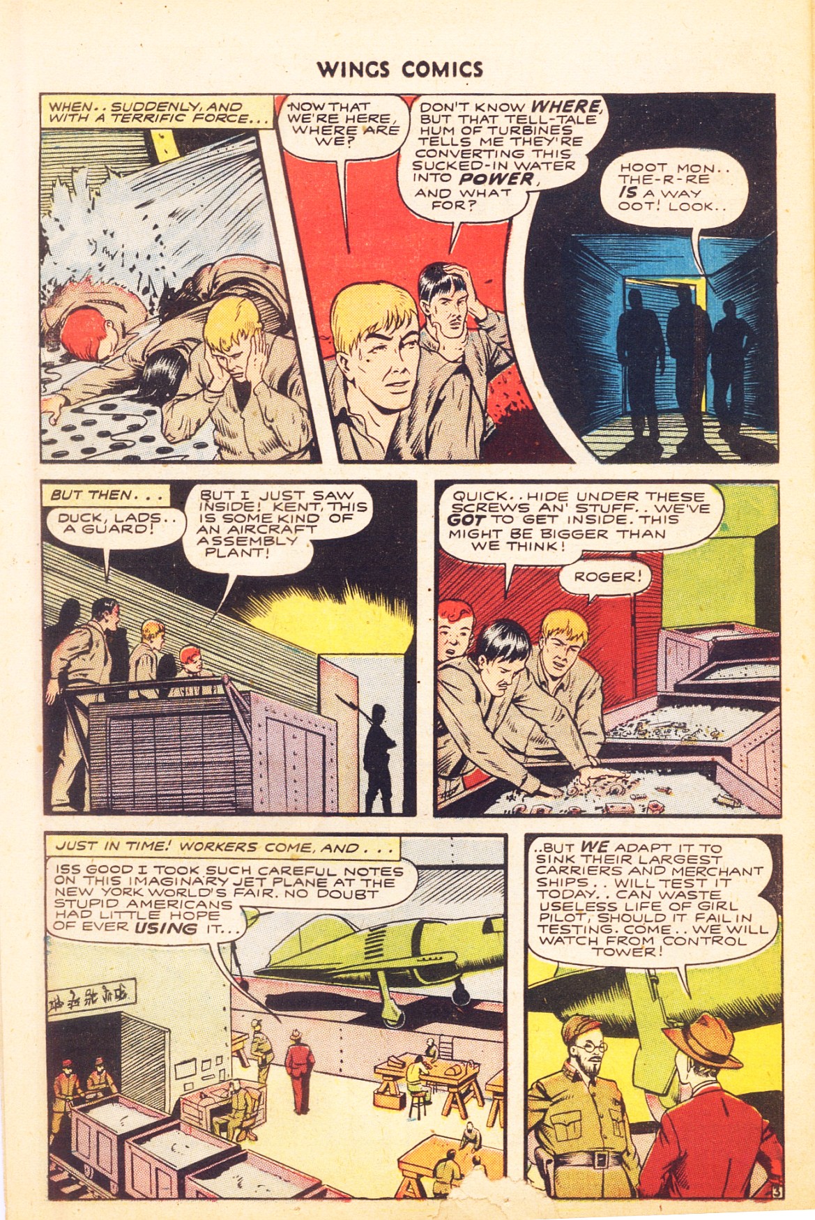 Read online Wings Comics comic -  Issue #57 - 38