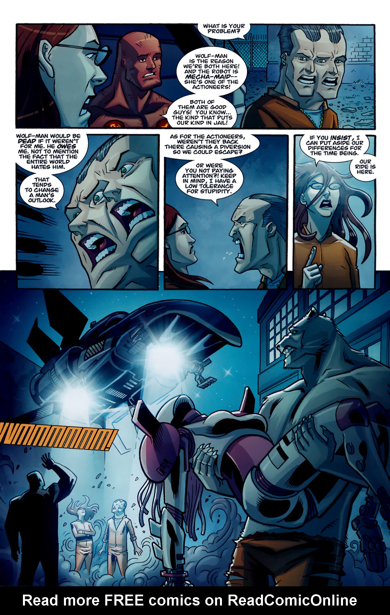 Read online The Astounding Wolf-Man comic -  Issue #17 - 17