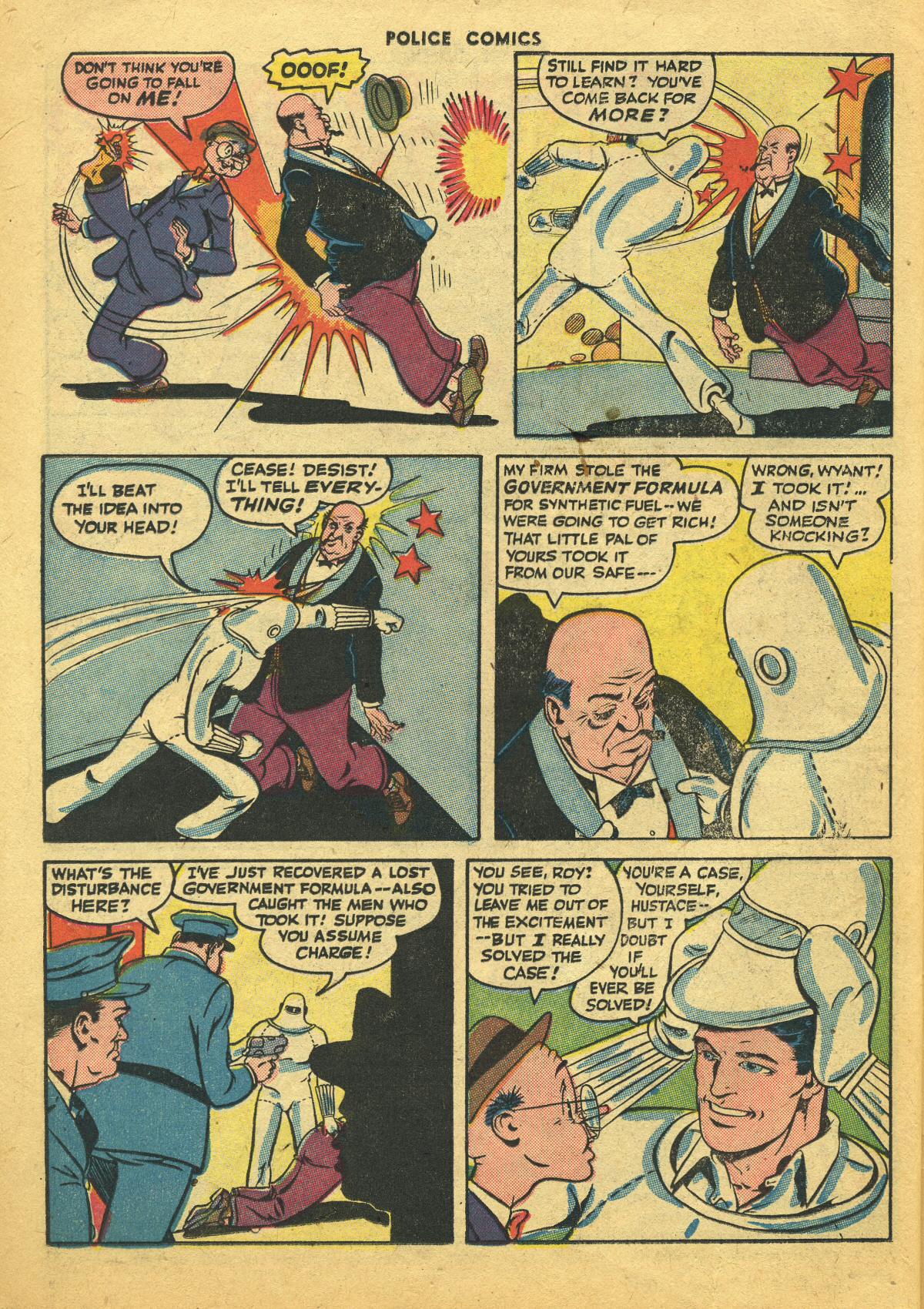 Read online Police Comics comic -  Issue #48 - 42