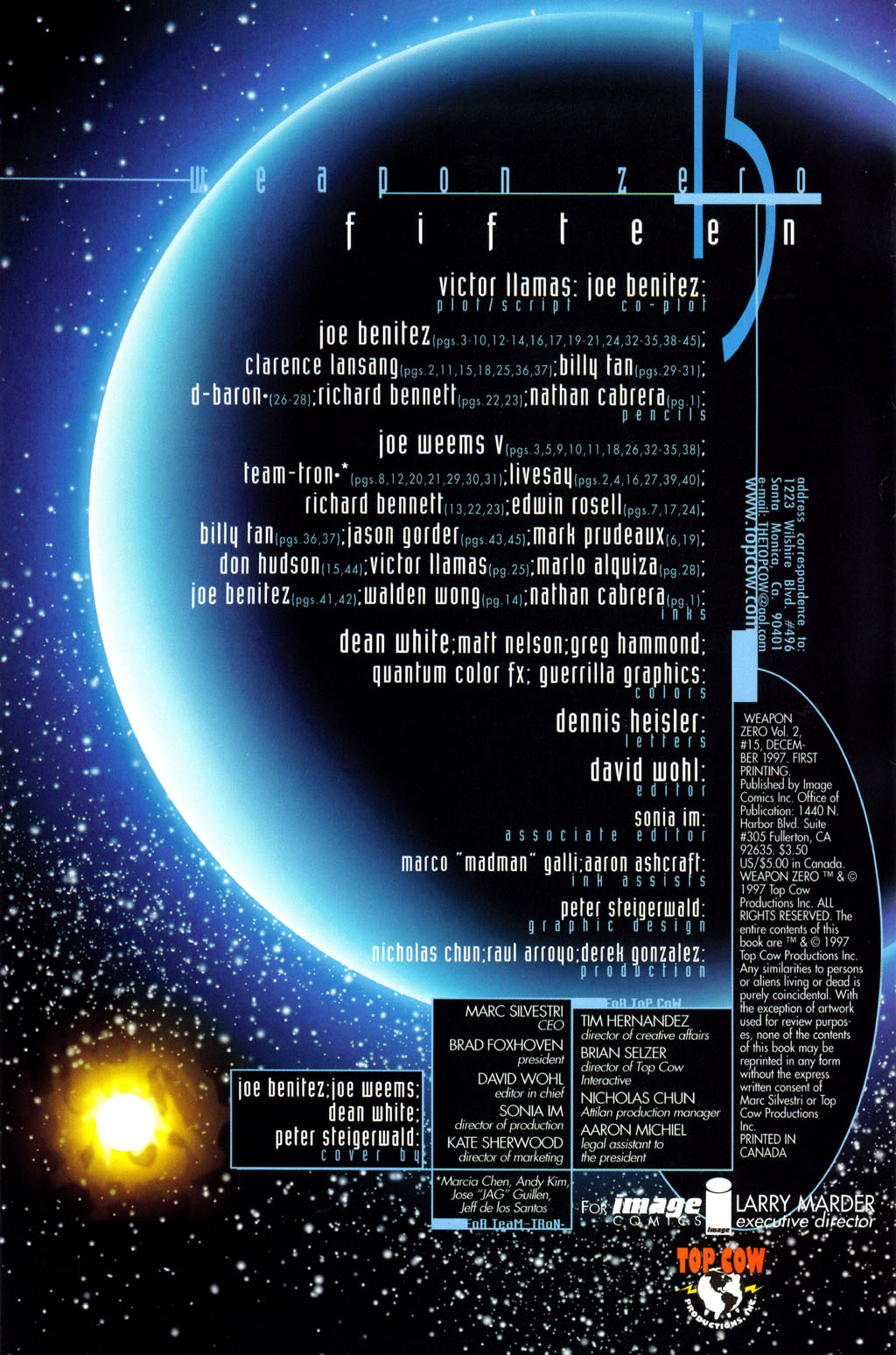 Read online Weapon Zero comic -  Issue #15 - 3