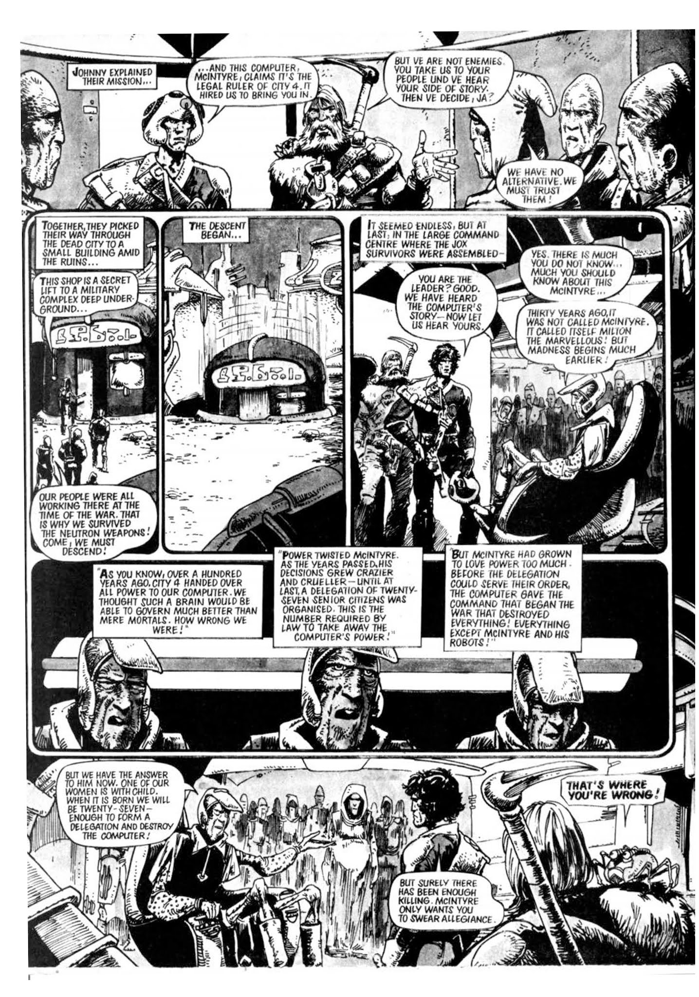 Read online Strontium Dog: Search/Destroy Agency Files comic -  Issue # TPB 1 (Part 1) - 46