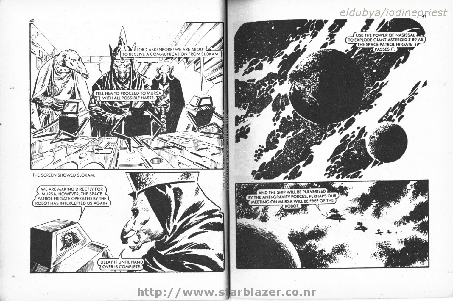 Read online Starblazer comic -  Issue #36 - 22