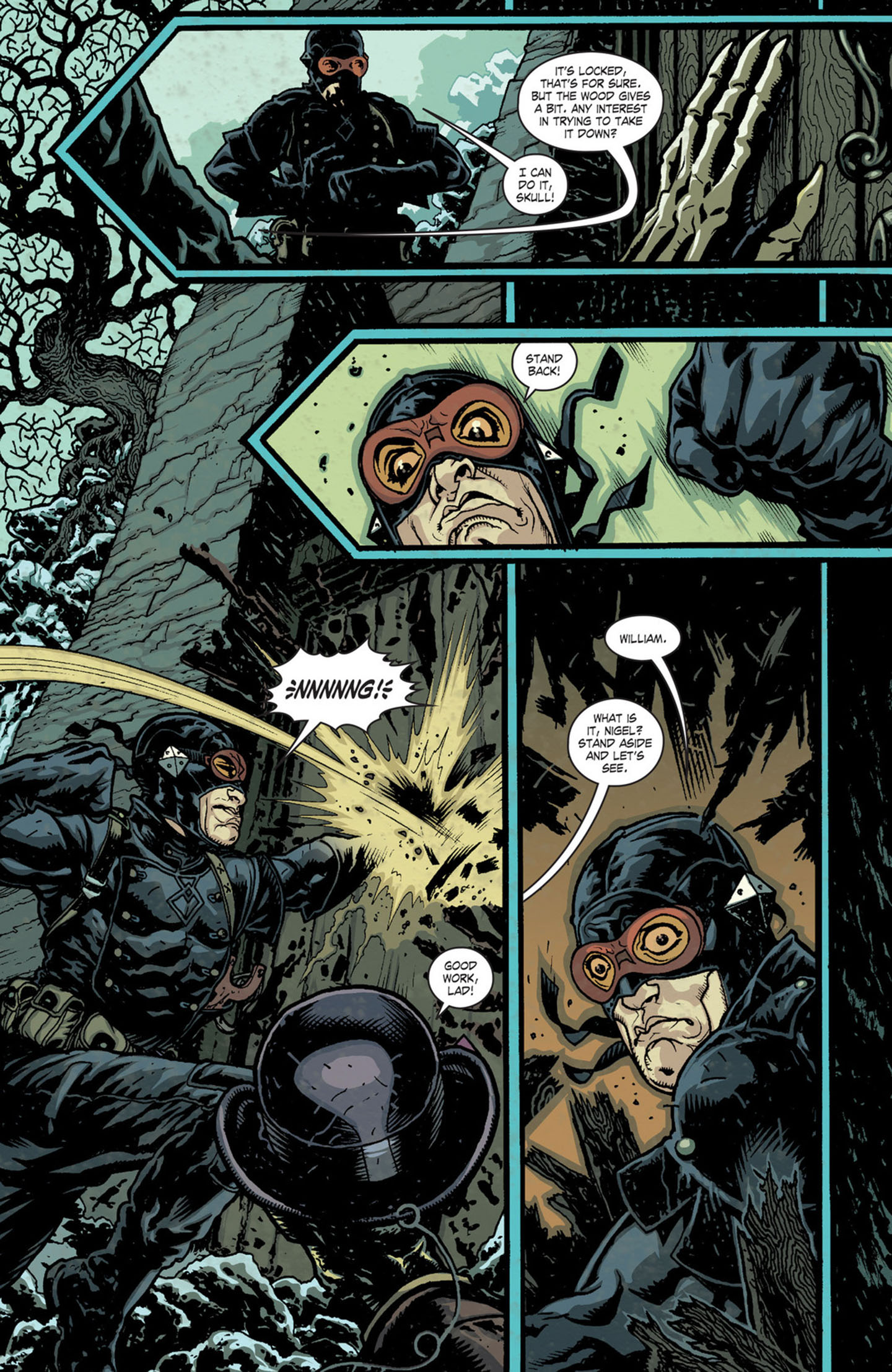 Read online JSA Liberty Files: The Whistling Skull comic -  Issue #3 - 22