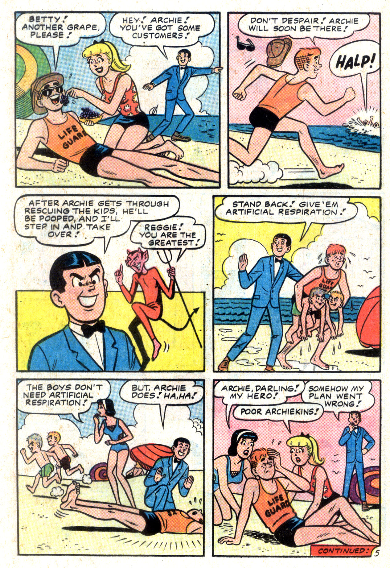 Read online Reggie and Me (1966) comic -  Issue #19 - 24