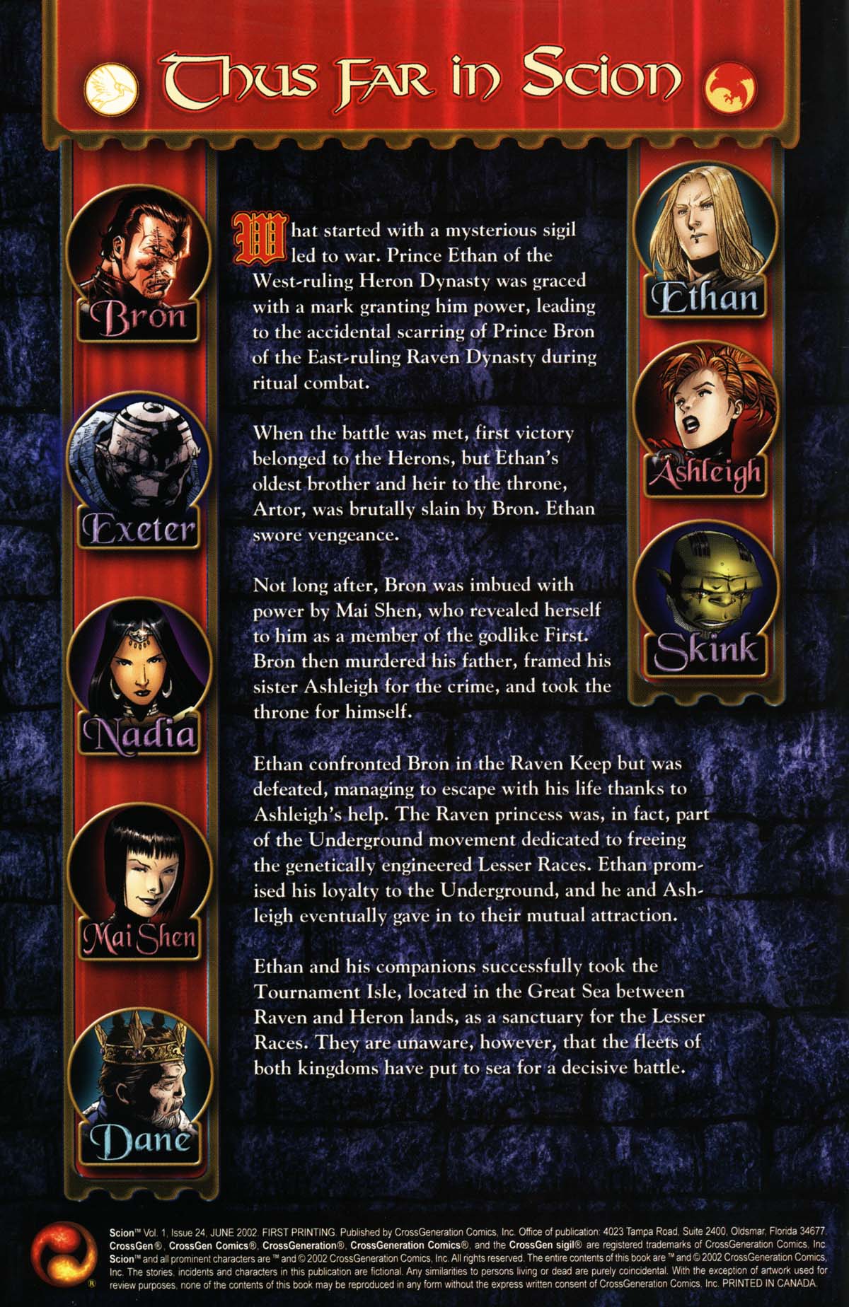 Read online Scion comic -  Issue #24 - 2