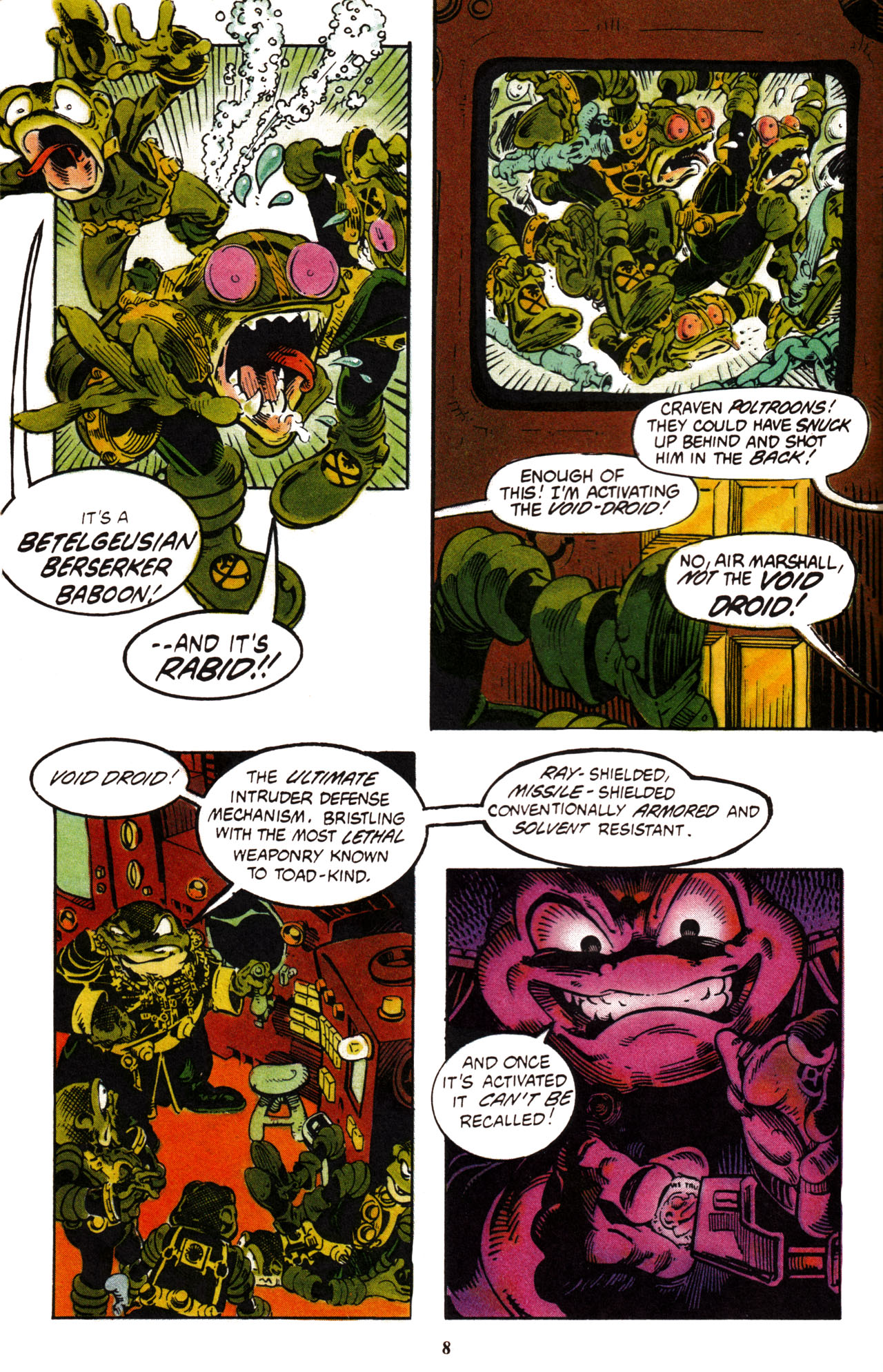Read online Bucky O'Hare (1991) comic -  Issue #5 - 10