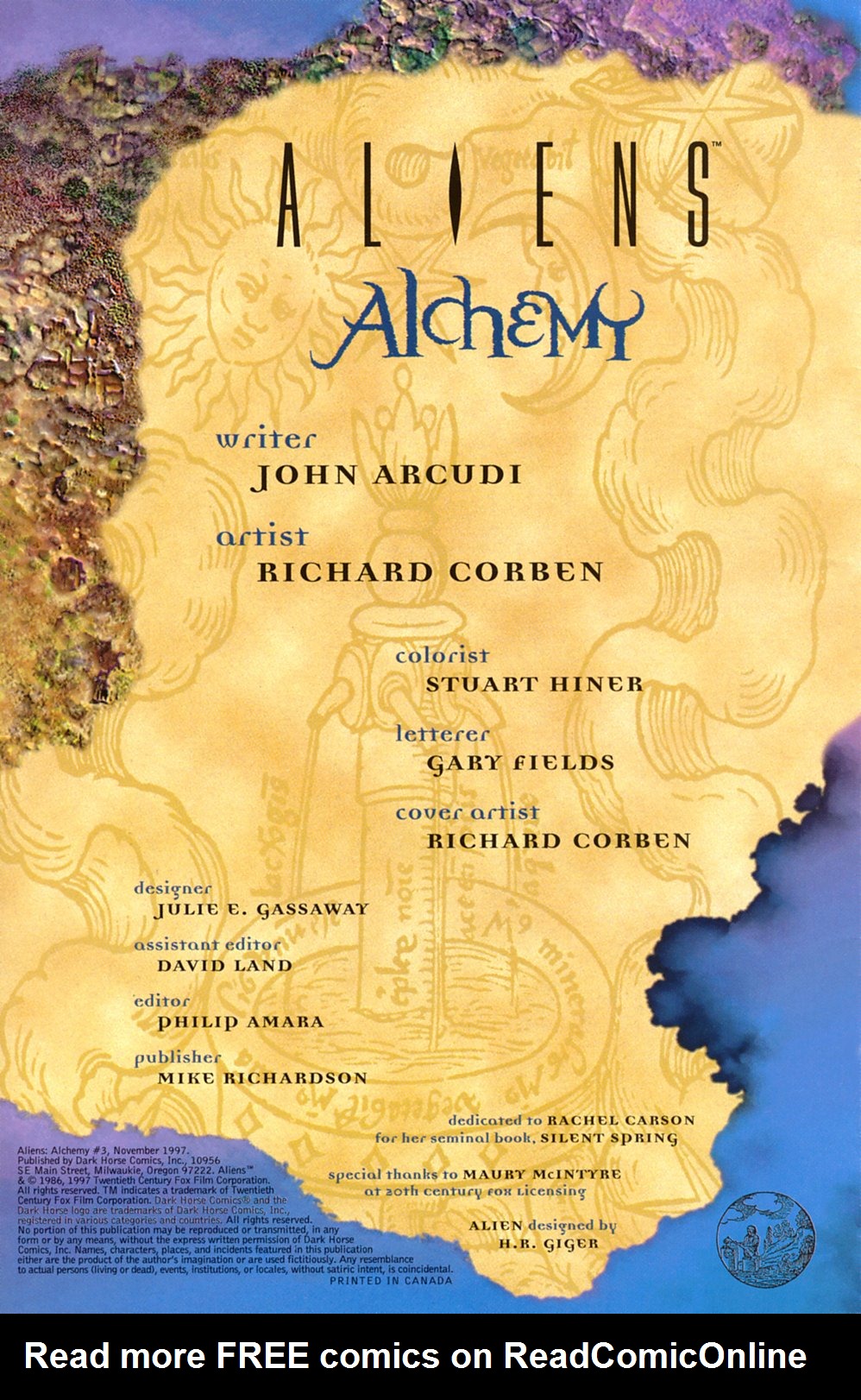 Read online Aliens: Alchemy comic -  Issue #3 - 2