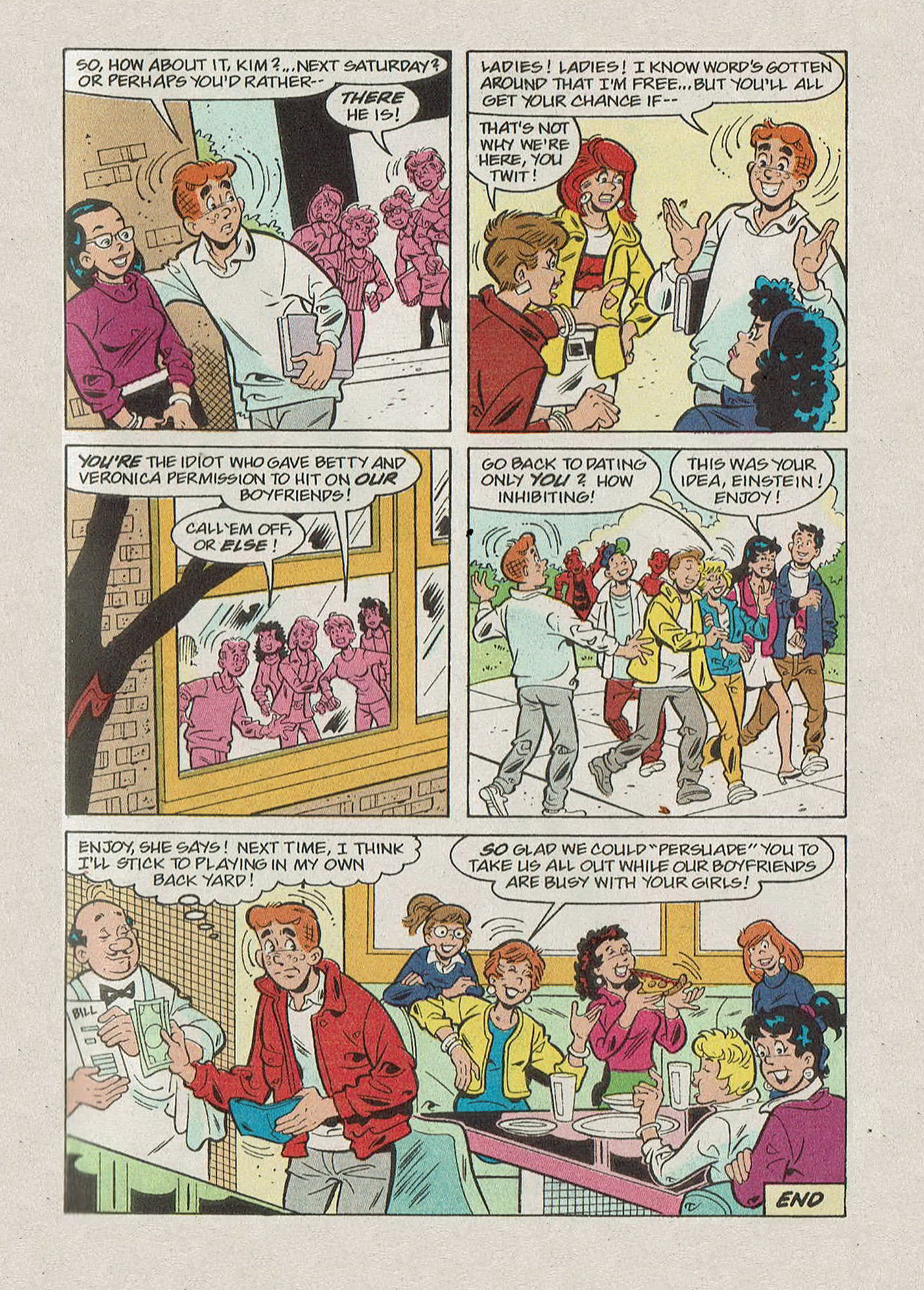 Read online Betty and Veronica Digest Magazine comic -  Issue #121 - 7