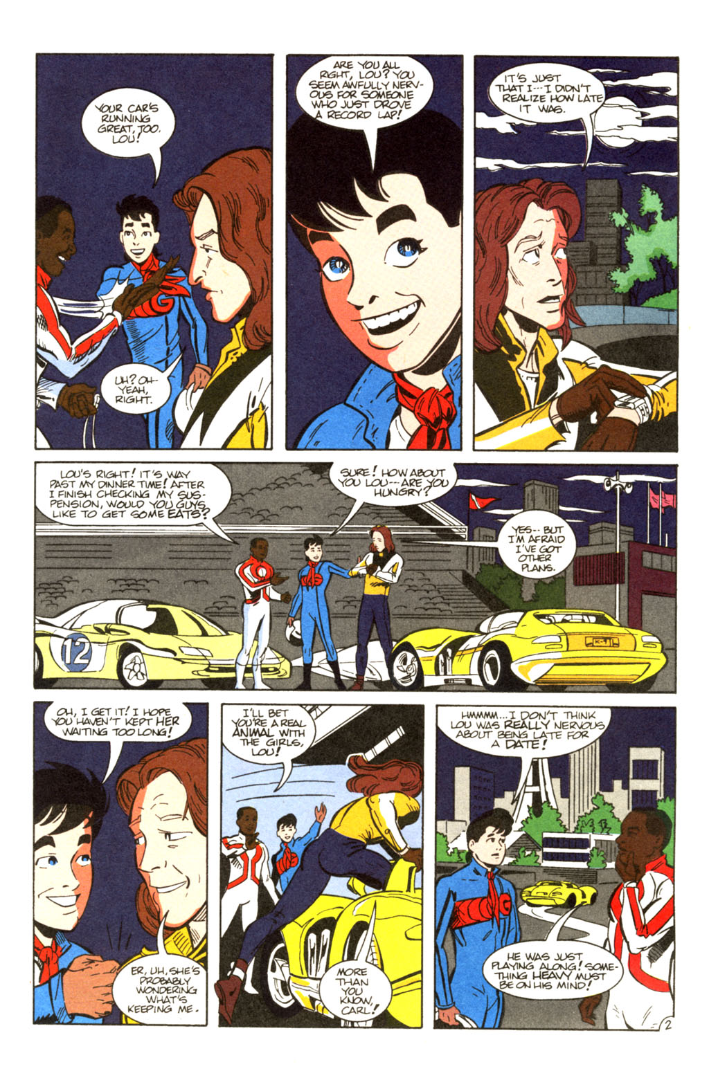 Read online Speed Racer (1987) comic -  Issue #28 - 3