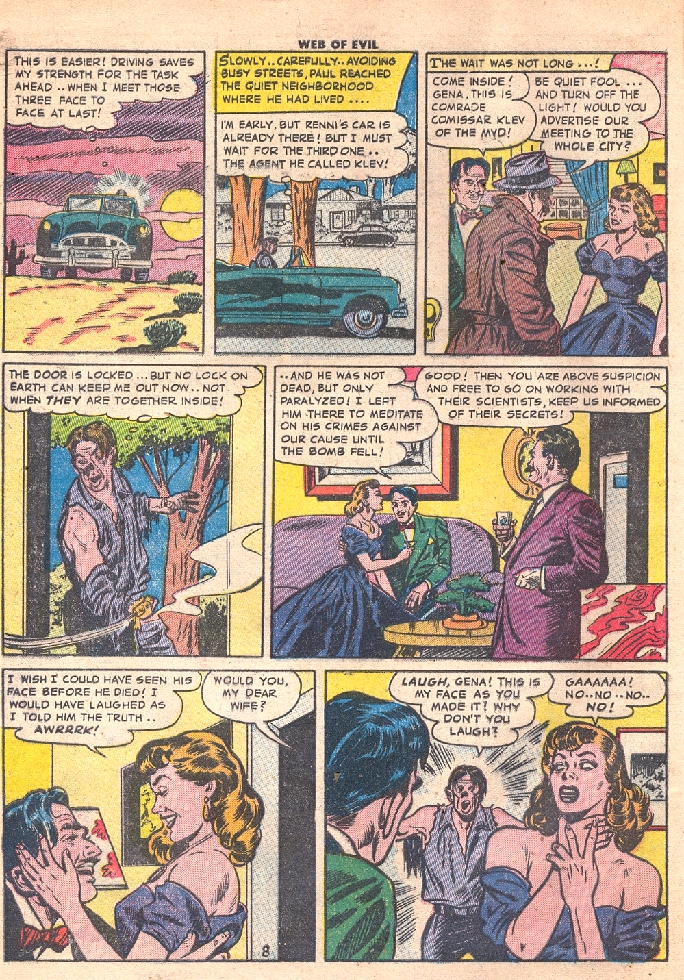 Read online Web of Evil comic -  Issue #8 - 10
