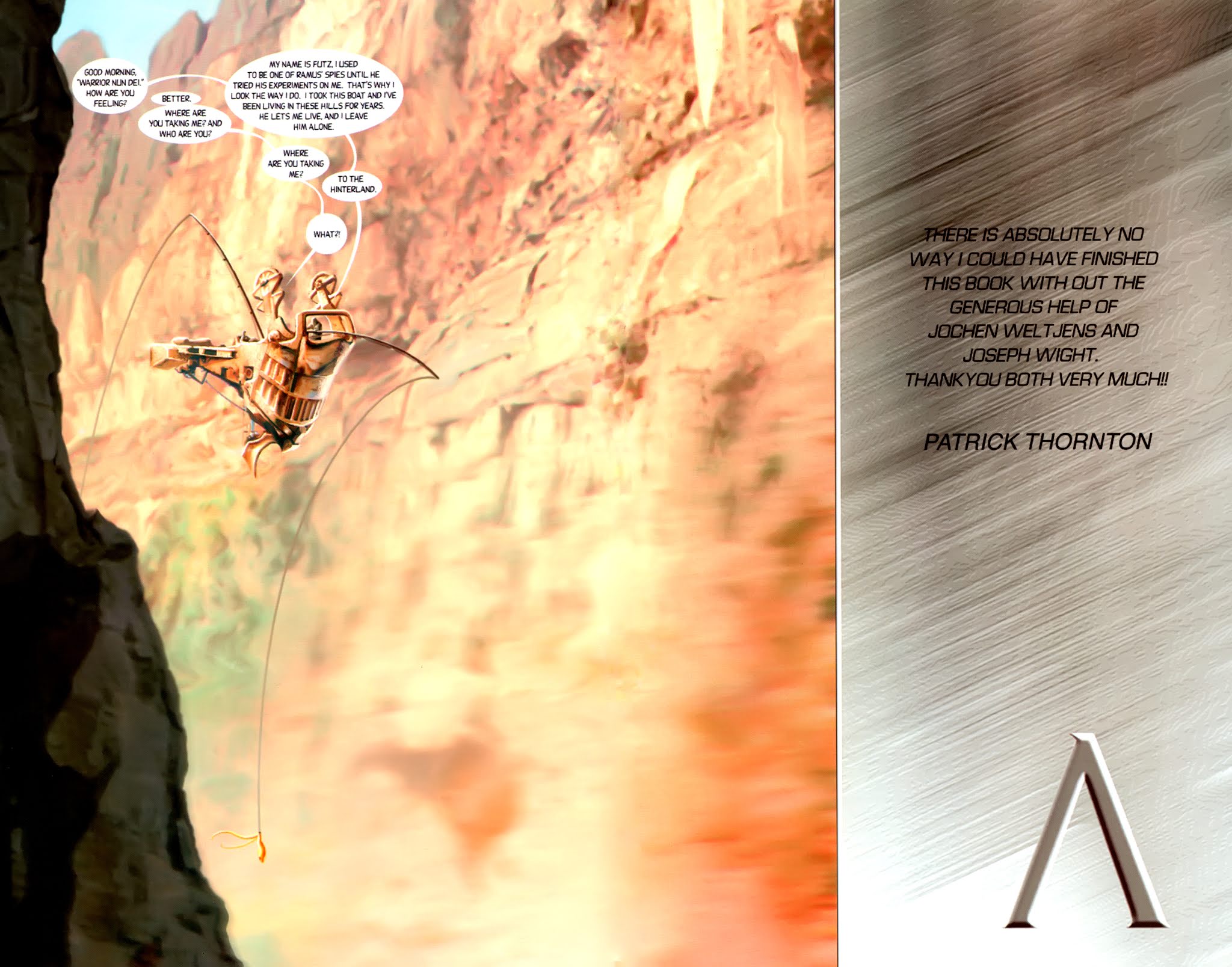 Read online Warrior Nun Dei: Aftertime comic -  Issue #2 - 18