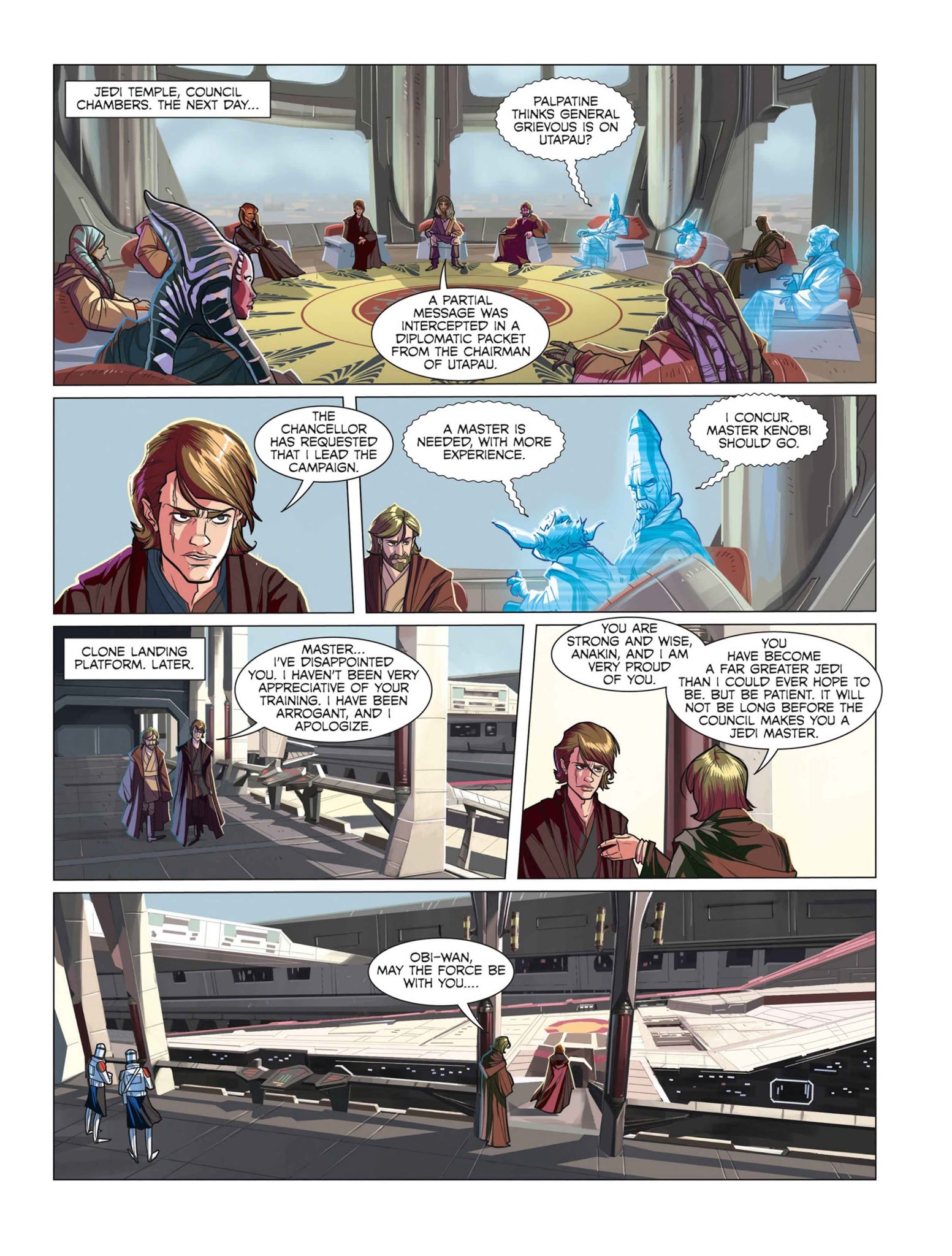 Read online Star Wars: The Prequel Trilogy: A Graphic Novel comic -  Issue # Full - 167