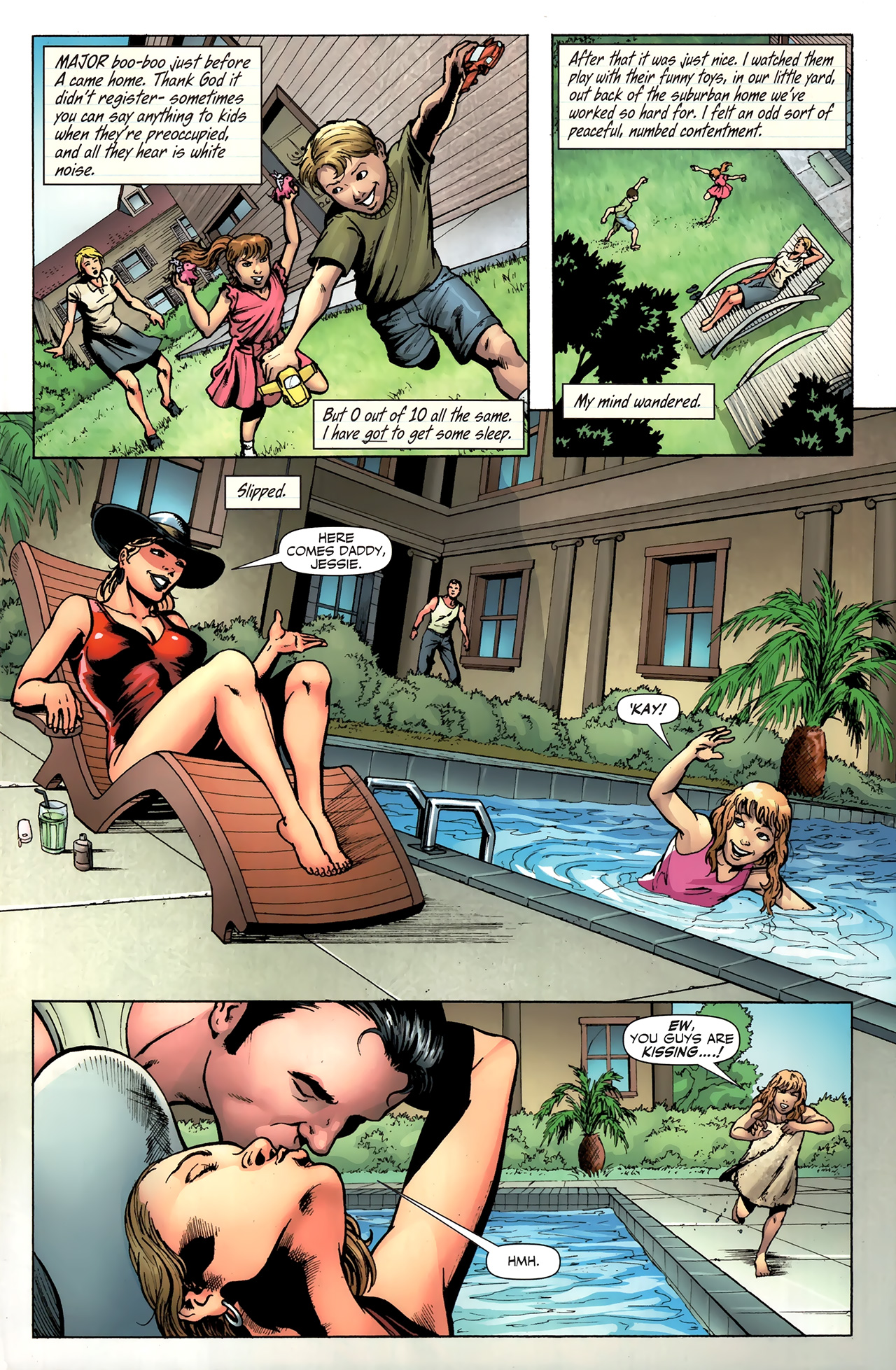 Read online Jennifer Blood comic -  Issue #5 - 9