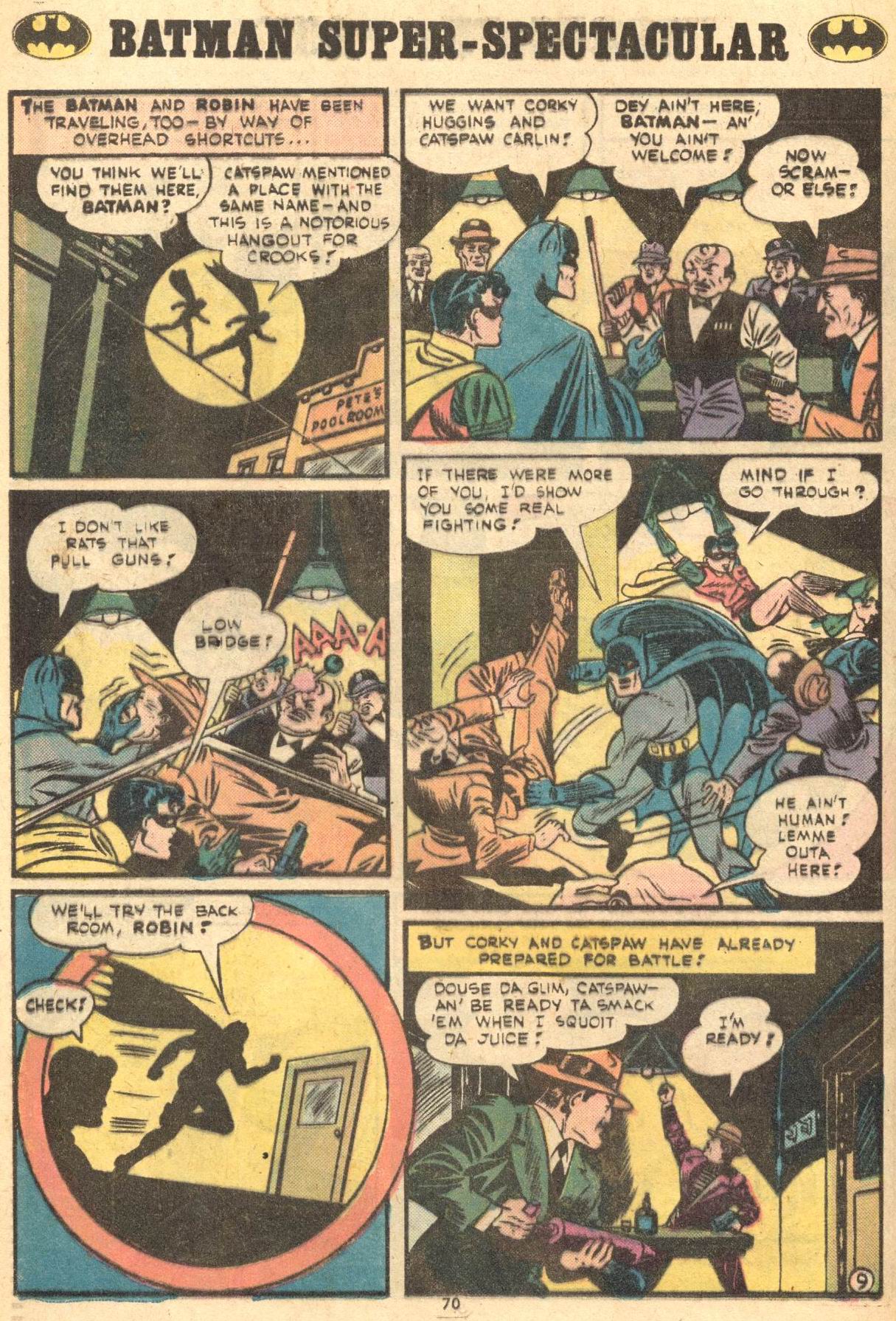 Read online Batman (1940) comic -  Issue #259 - 70